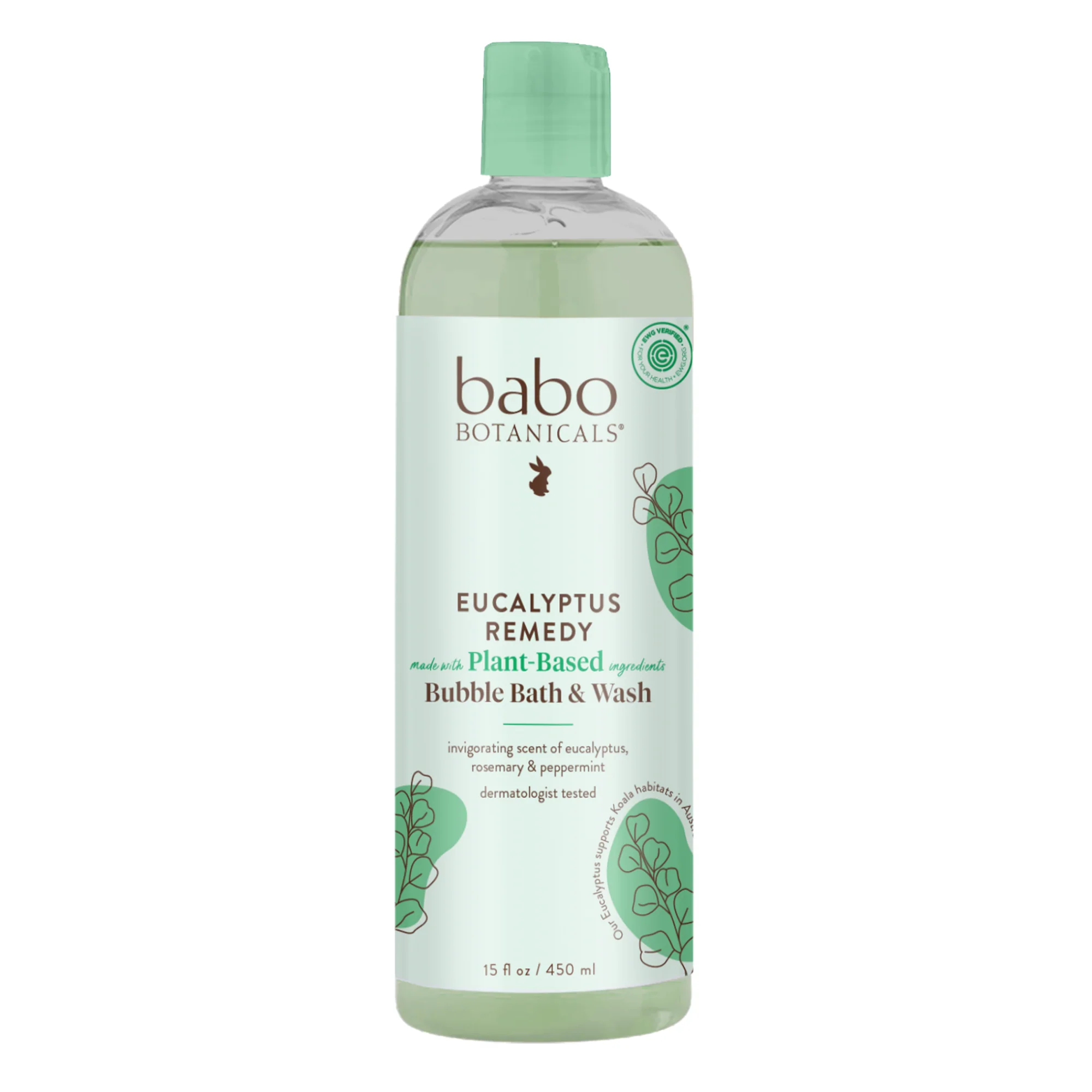 Verified Babo Botanicals Eucalyptus Body Wash Bubble Bath Consistent