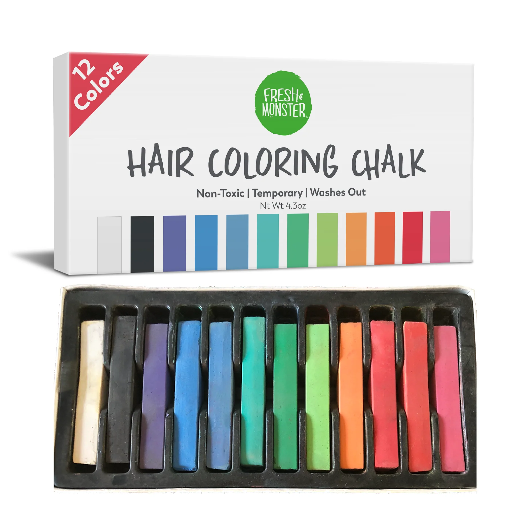 Relaxed Fresh Monster Kids Hair Chalk-Temporary Expertly Made