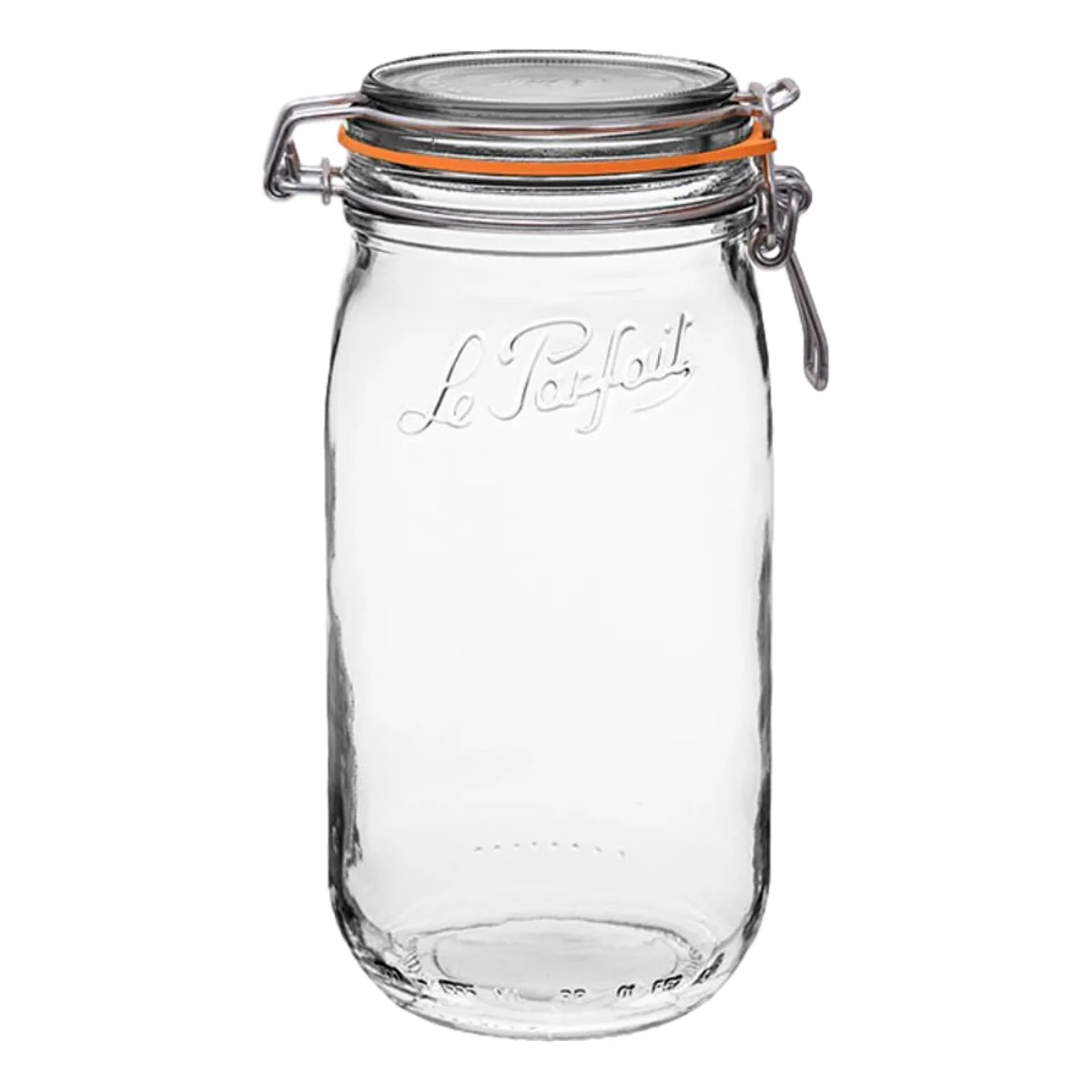 High-Grade Le Parfait Storage and Canning Glass Jar 1.5L Verified