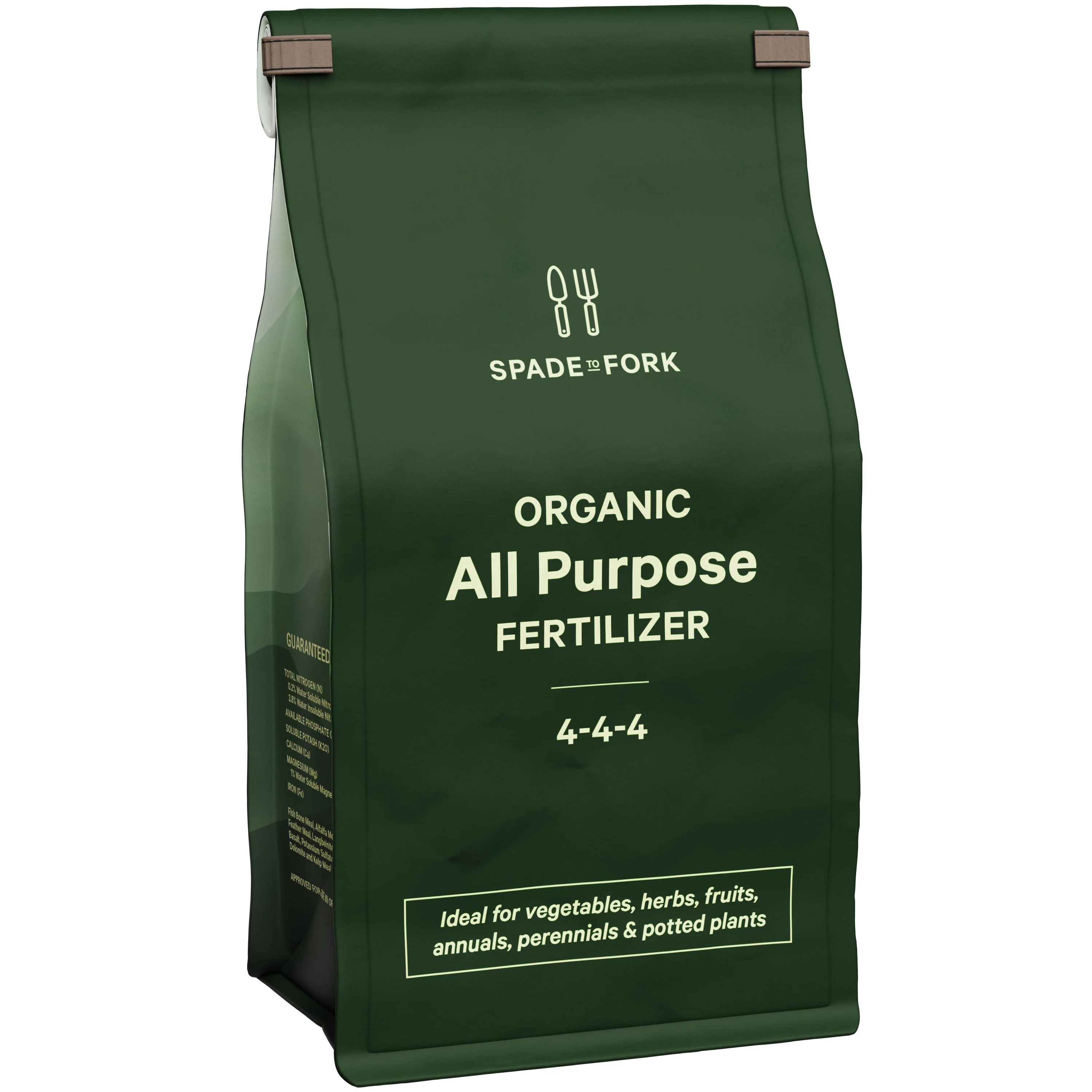Sustainable Spade to Fork Organic All Purpose Fertilizer Secure