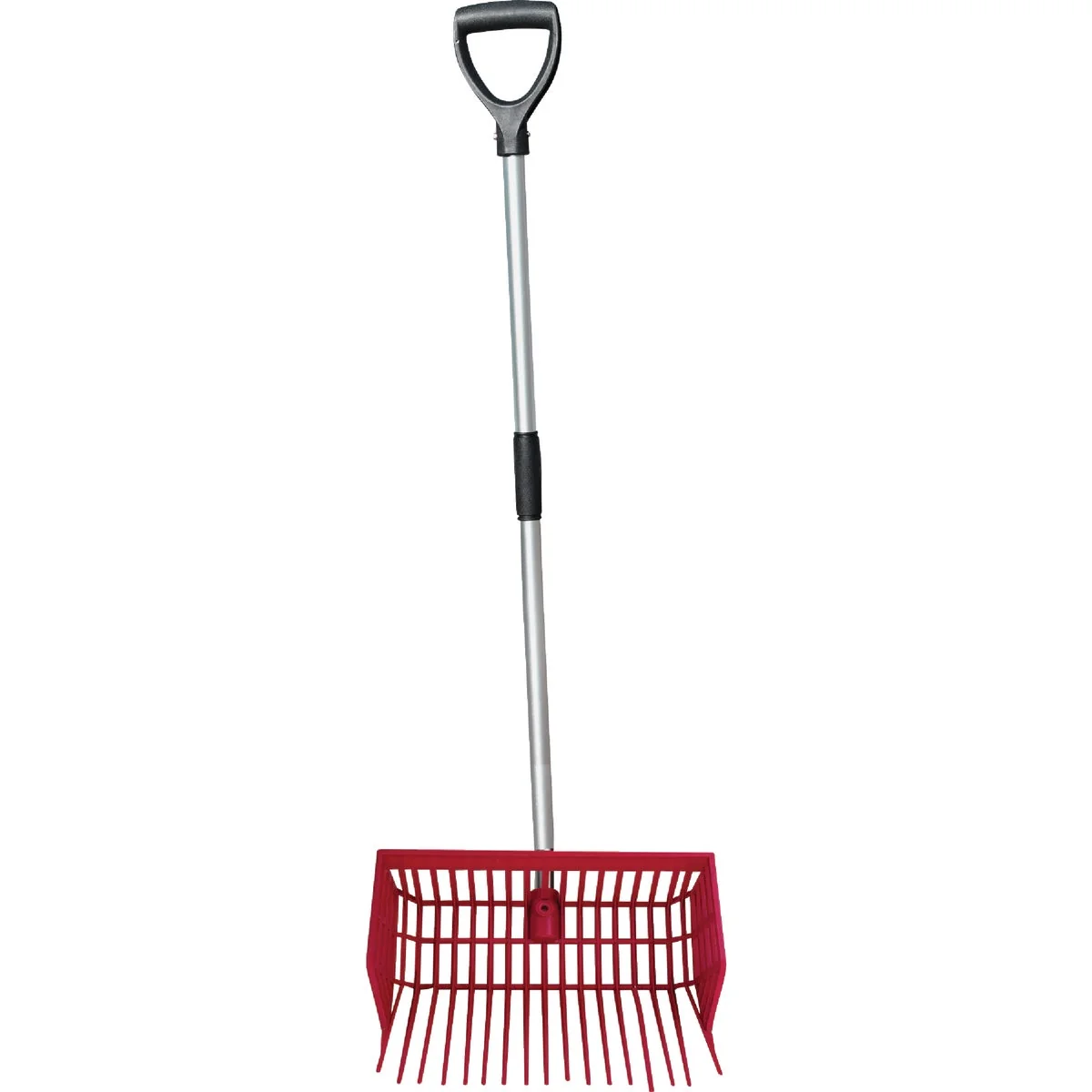 Genuine Tuff Stuff Square Basket Barn Fork Smooth