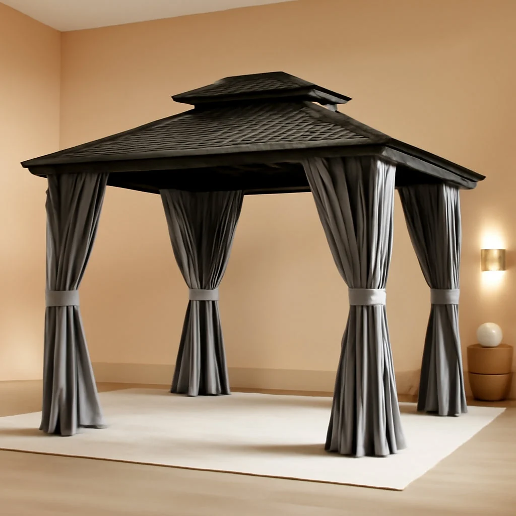 Fast 10x12 Outdoor Gazebo With Weatherproof Aluminum Frame Outstanding