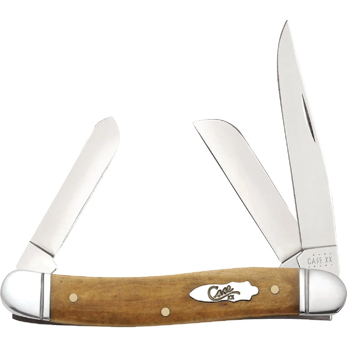 Breathable Case Stockman 2.57 In. Antique Bone Smooth Medium Pocket Knife