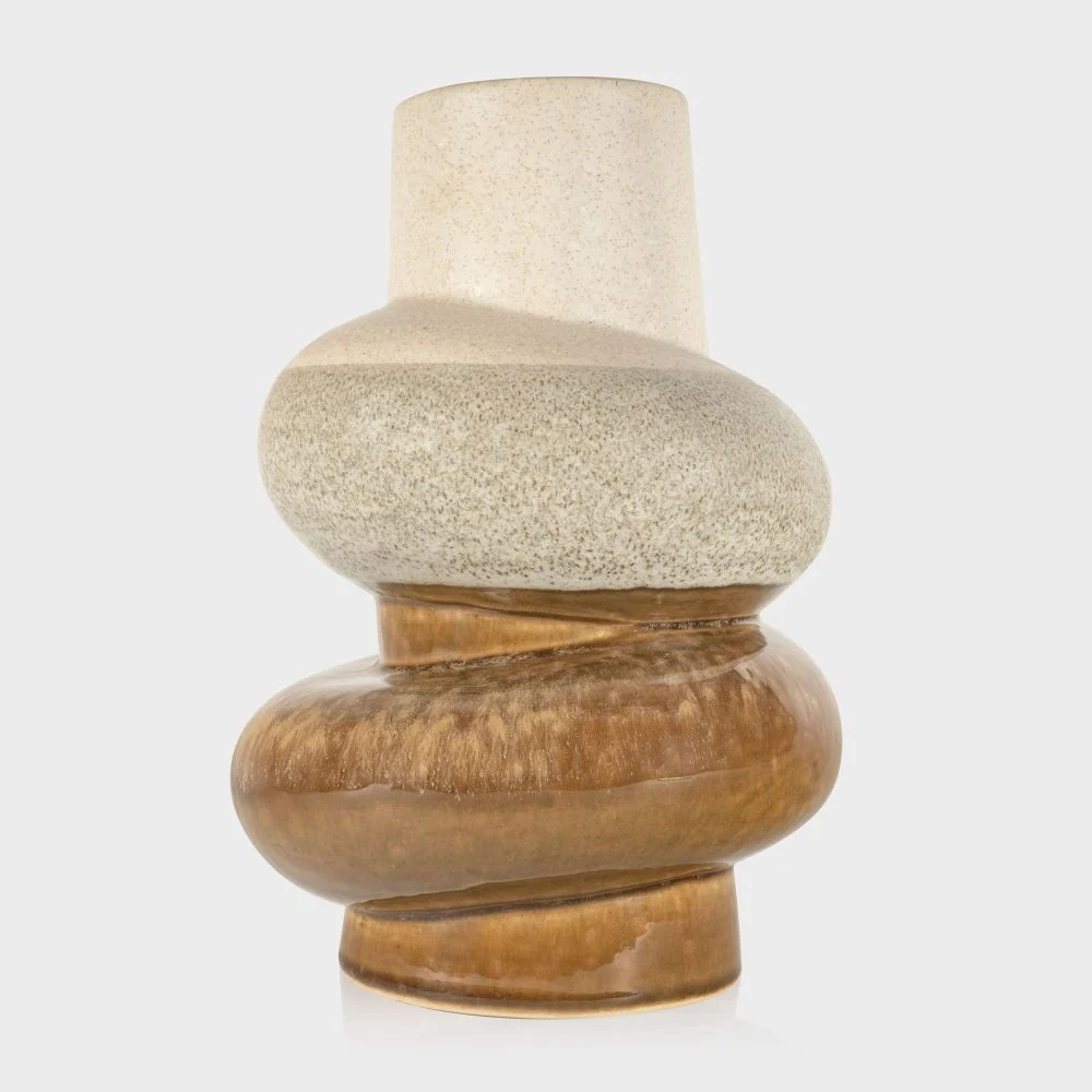 Practical Molokai Ceramic Table Vase Large Sophisticated