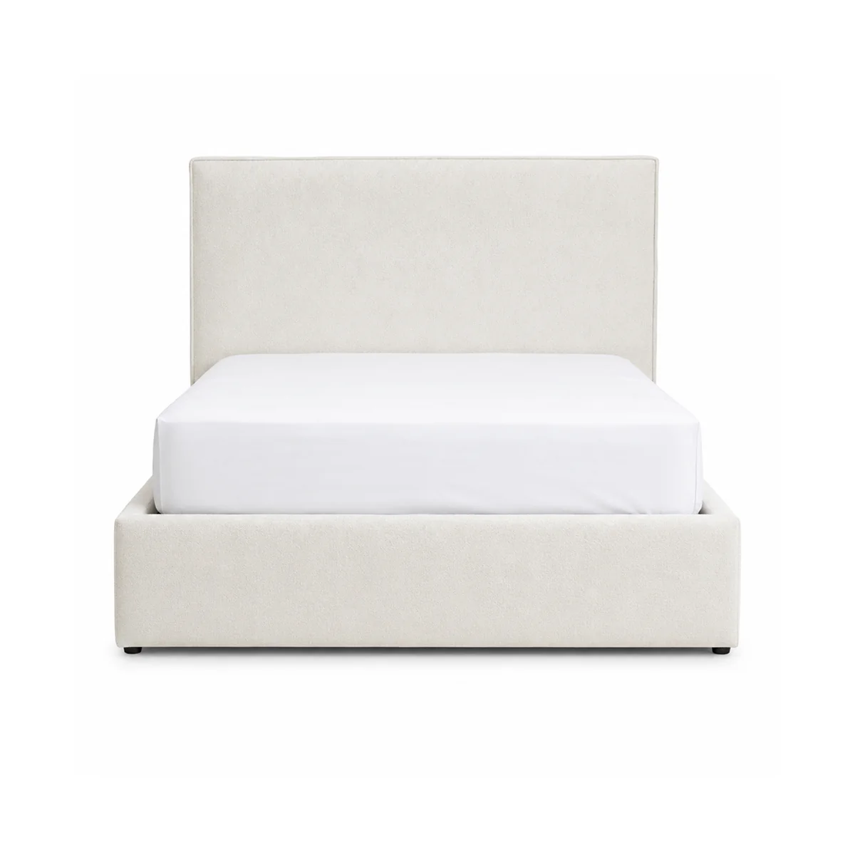 Classic Julia Storage Bed - Cream Solid