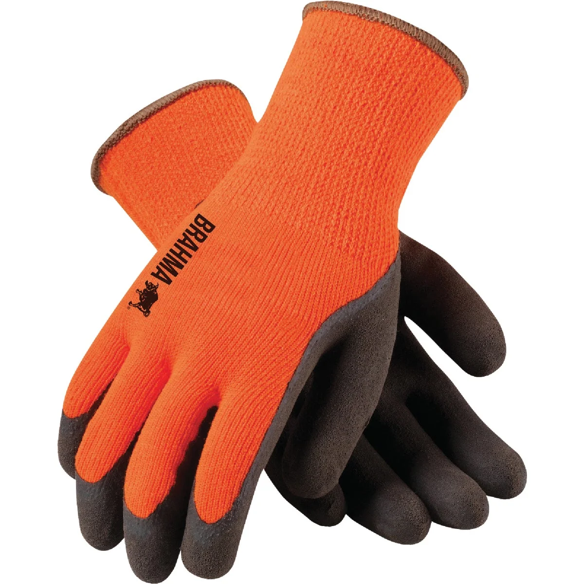 Refined Brahma Thermo Men's XL Acrylic Dipped High-Visiblity Glove Long-Lasting
