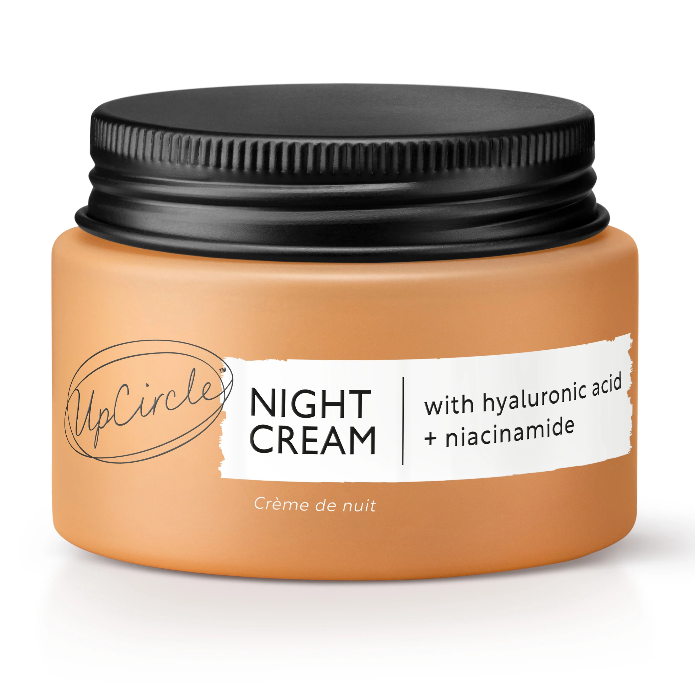 Classic UpCircle Night Cream with Hyaluronic Acid Niacinamide Eco-Friendly