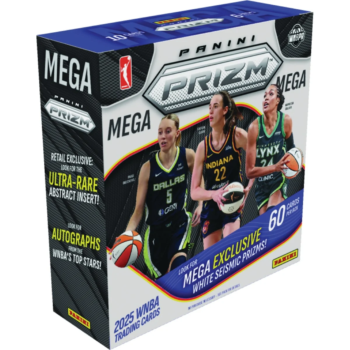 Exclusive Panini 2025 Prizm WNBA Mega Box Superior