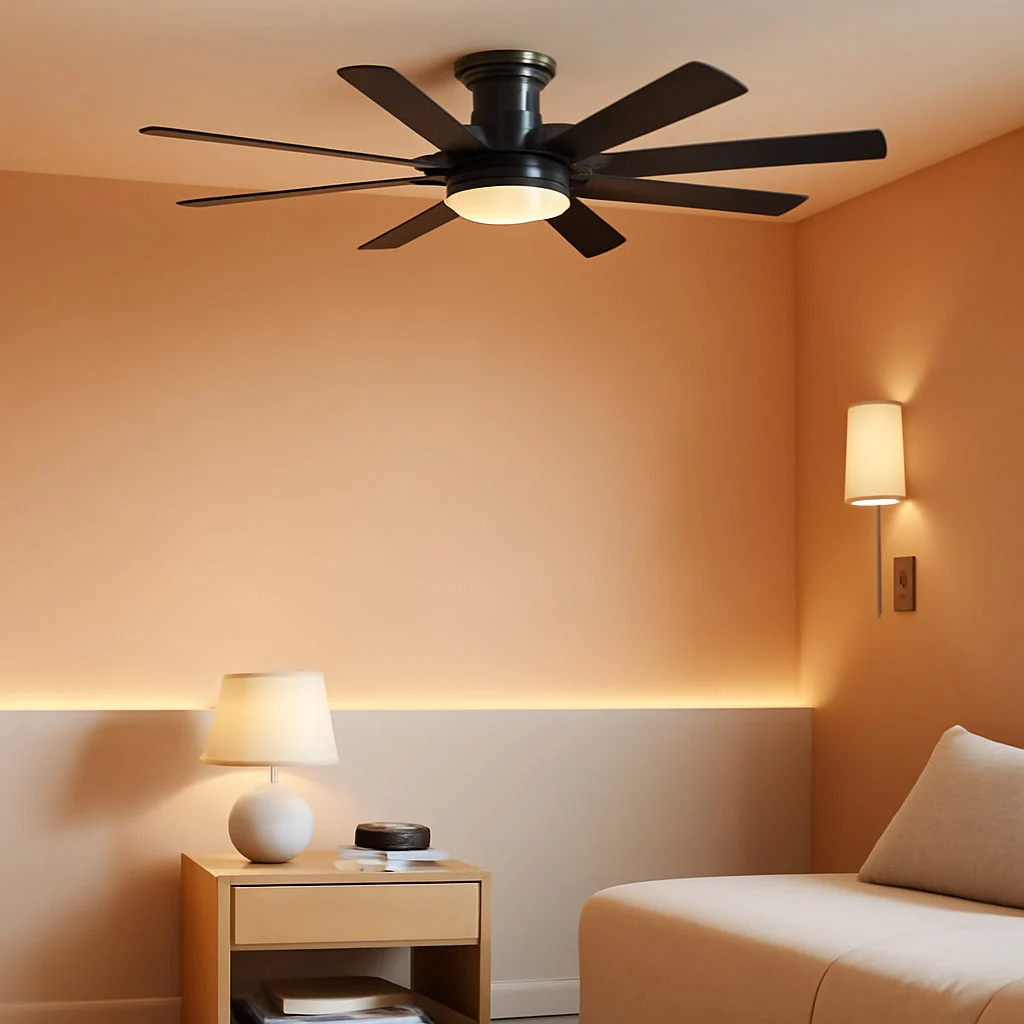 Casual 60Inch Black Industrial Grade Ceiling Fan With Lights Proven