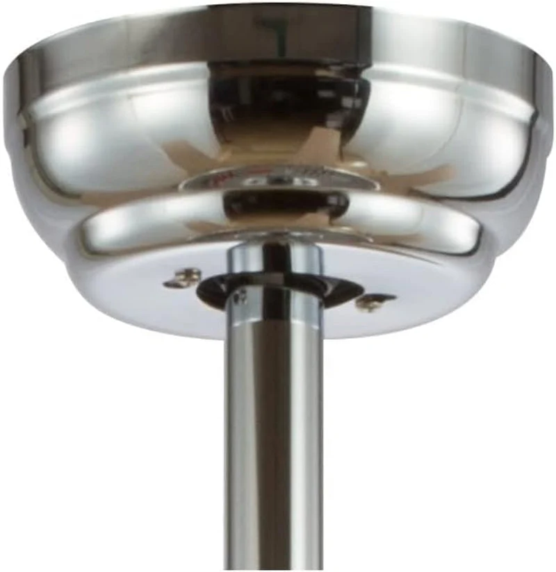Premium Material Contemporary Reversible Chrome Lighting Ceiling Fan Reusable