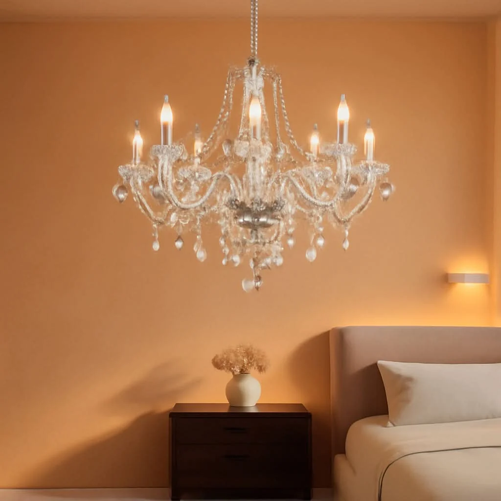 Convenient Saint Mossi 5 Light K9 Crystal Chandelier Ceiling Light Healthy