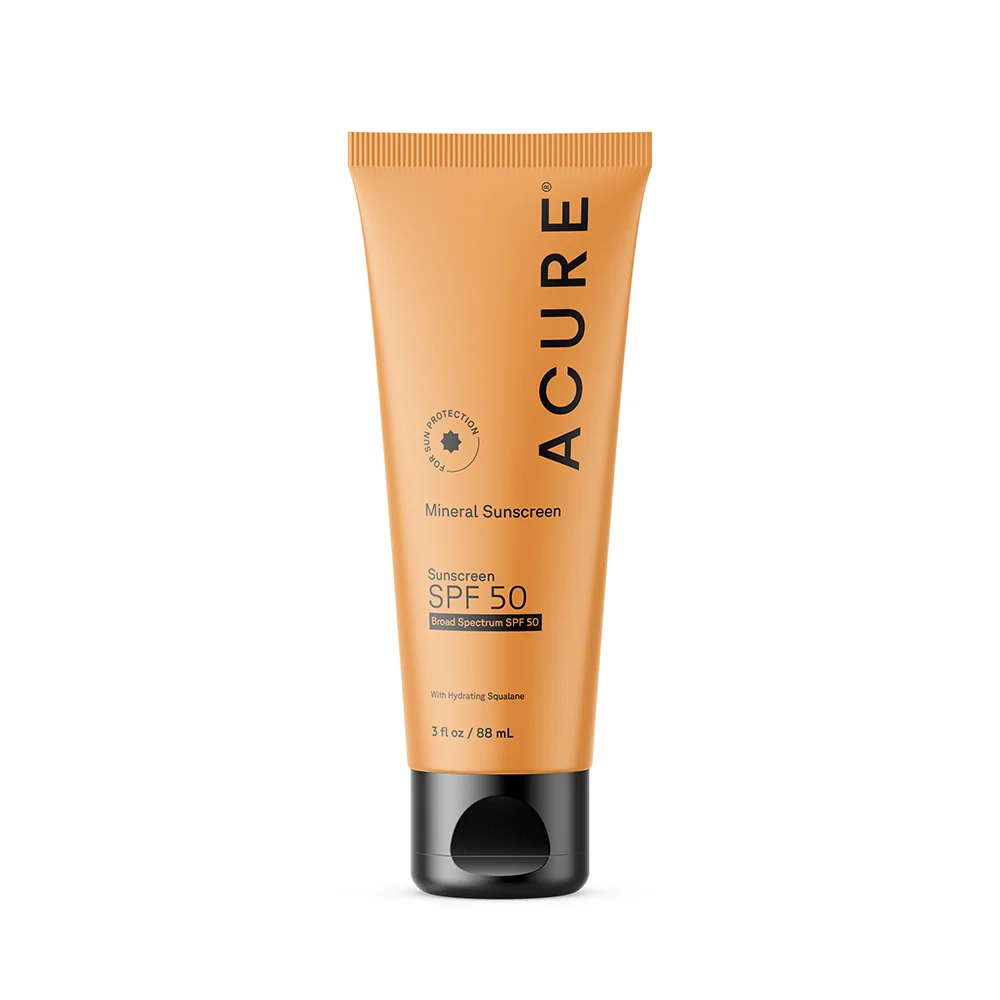 Dependable Acure Mineral Sunscreen - SPF 50 Quality