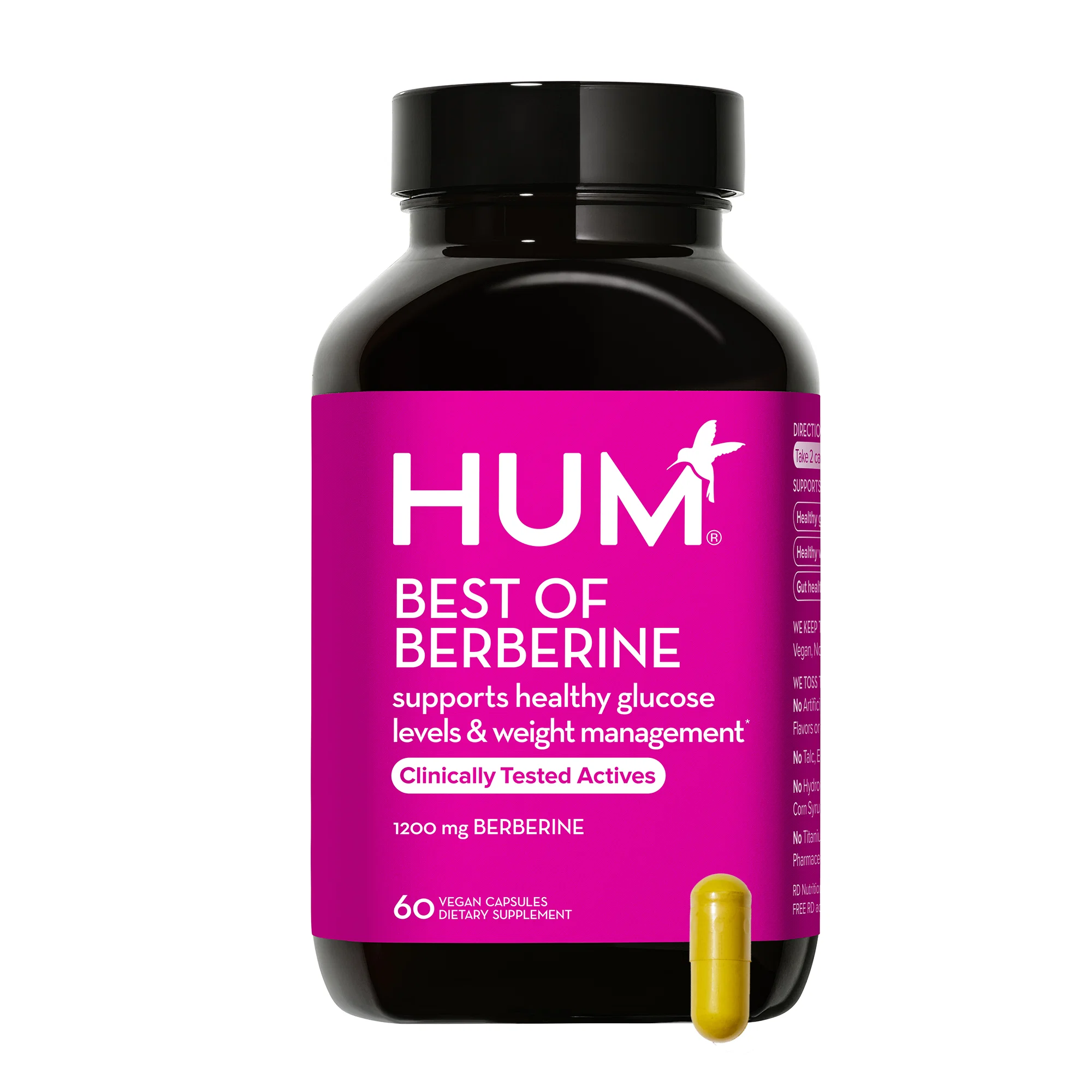 Stylish HUM Nutrition of Berberine - For Metabolism Weight Management Secure