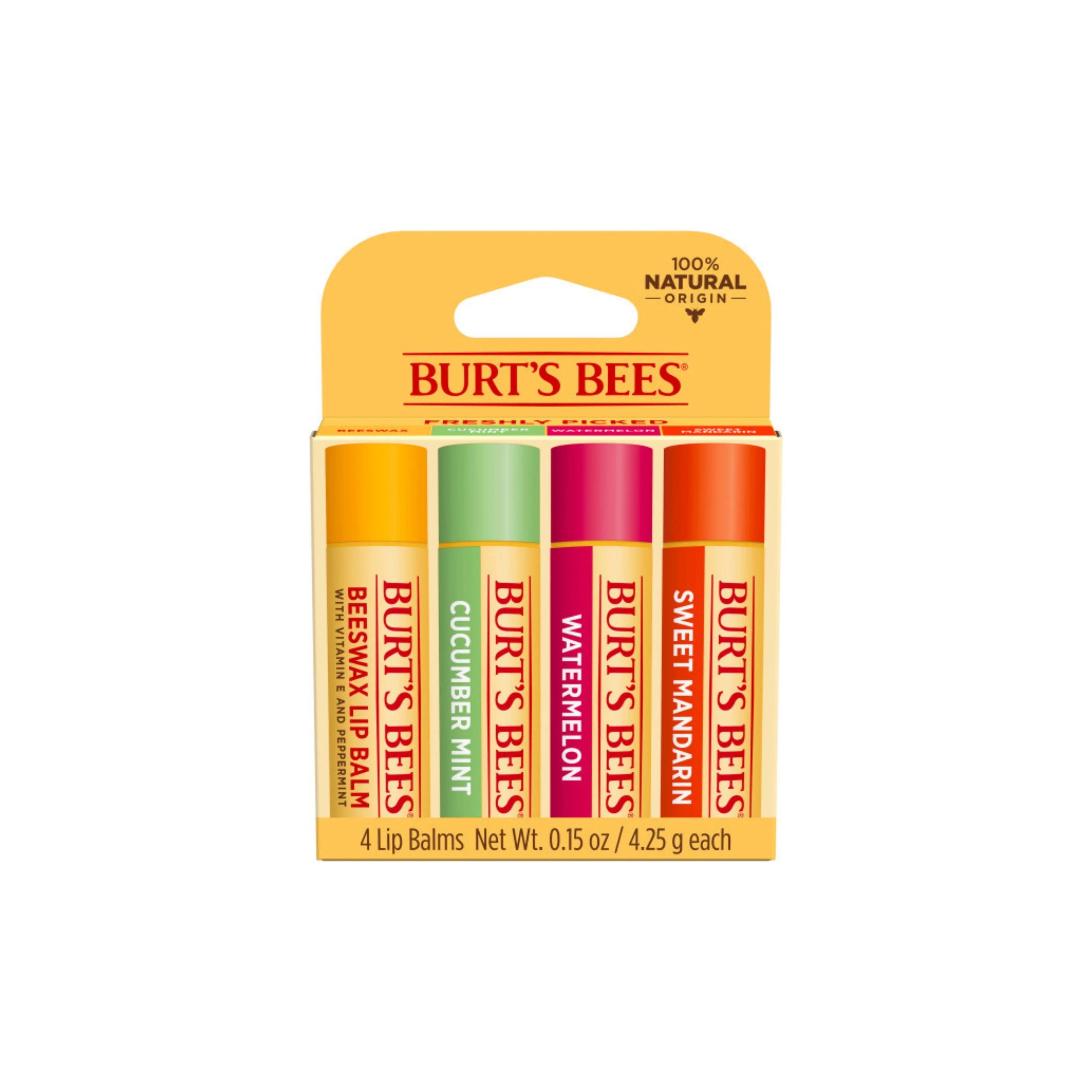 High-Grade Burt's Bees Freshly Picked Lip Balm Official