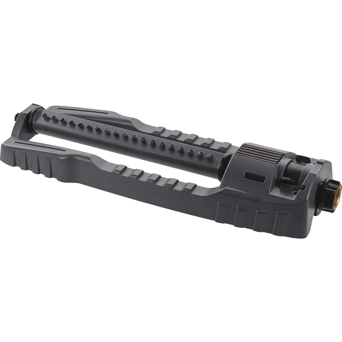 Premium Orbit 3800 Sq. Ft. Straight Bar Gear Driven Plastic Oscillator Sprinkler Green