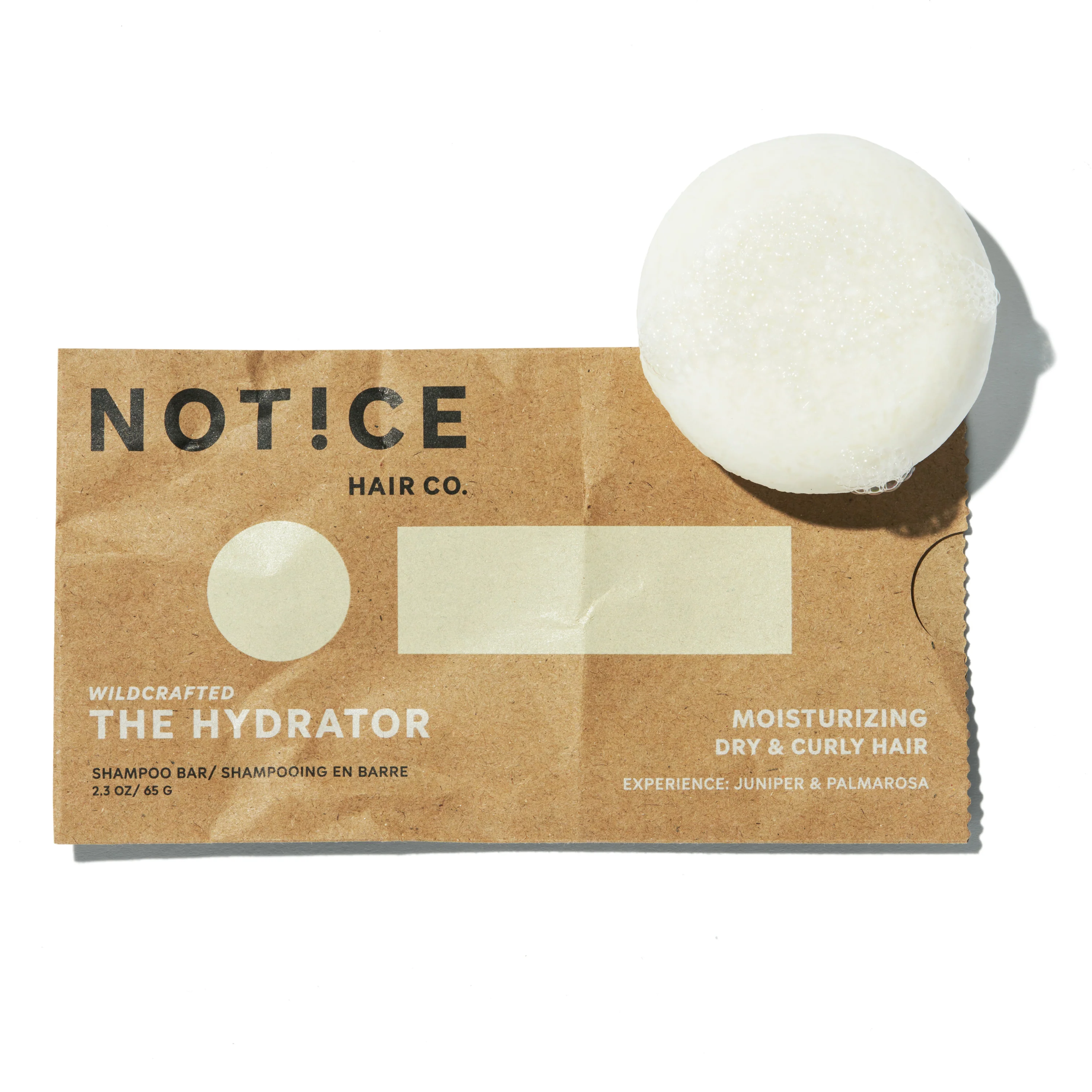 Clean NOTICE Hair Co The Hydrator Shampoo Bar Modern