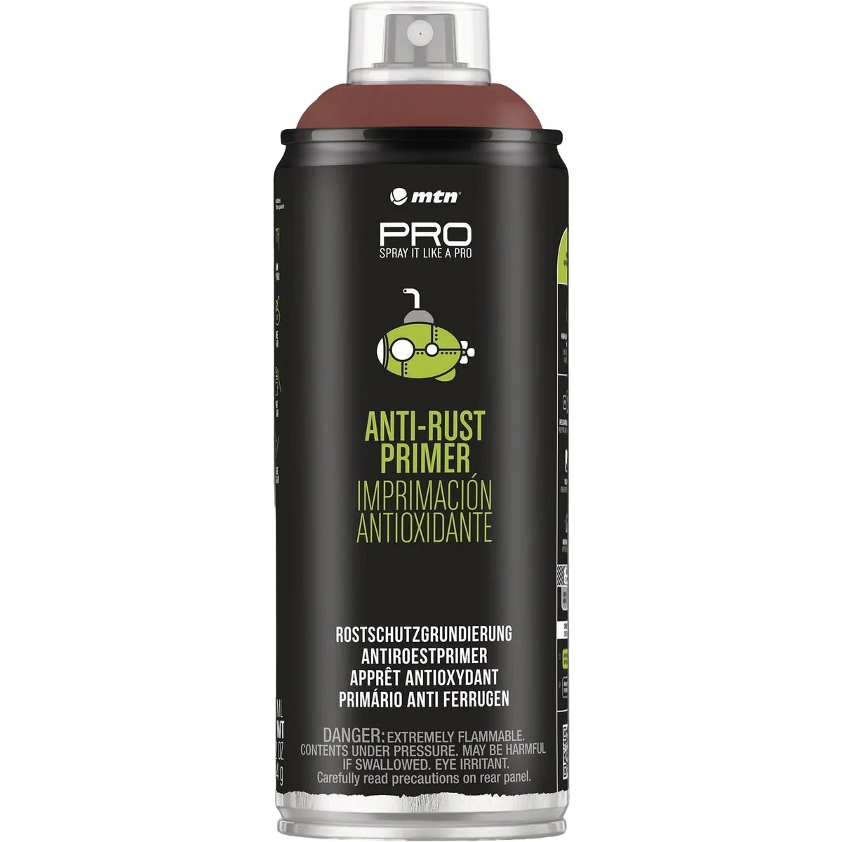 Powerful MTN WEPRO 400ml Red Anti-Rust Primer Spray Paint Expertly Made
