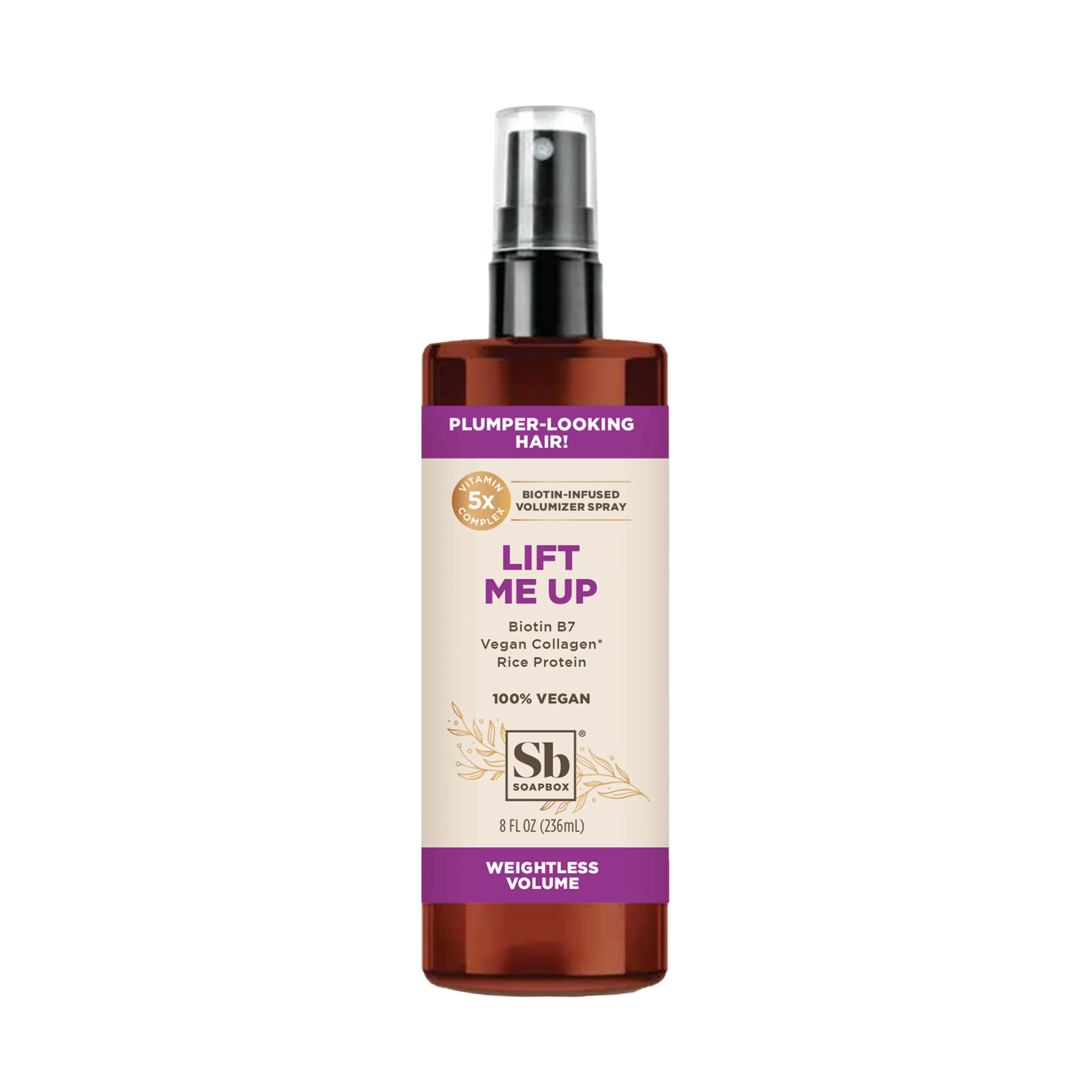 Certified Soapbox Lift Me Up Biotin-Infused Volumizer Spray Smooth