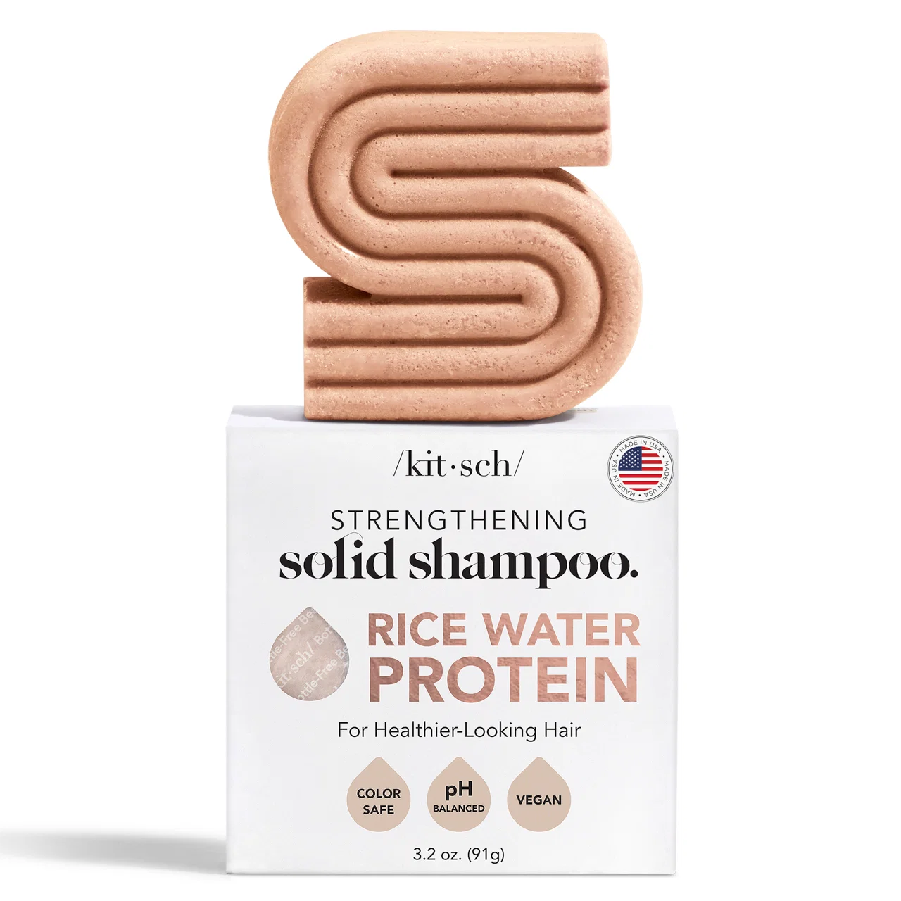 Safe Kitsch Rice Water Protein Shampoo Bar Comfortable