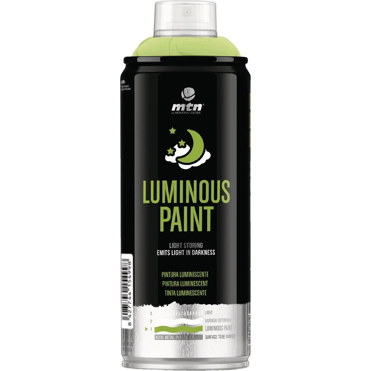 Reliable MTN WEPRO 400ml Luminous Spray Paint Environmentally Friendly