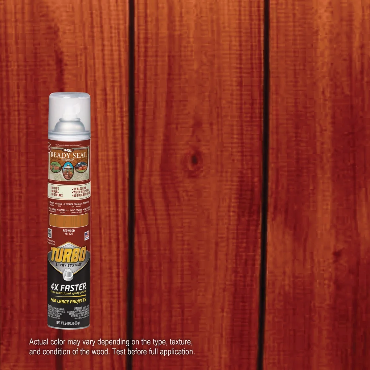 Trendy Ready Seal Turbo Spray Exterior Wood Stain Redwood 24 Oz. Contemporary