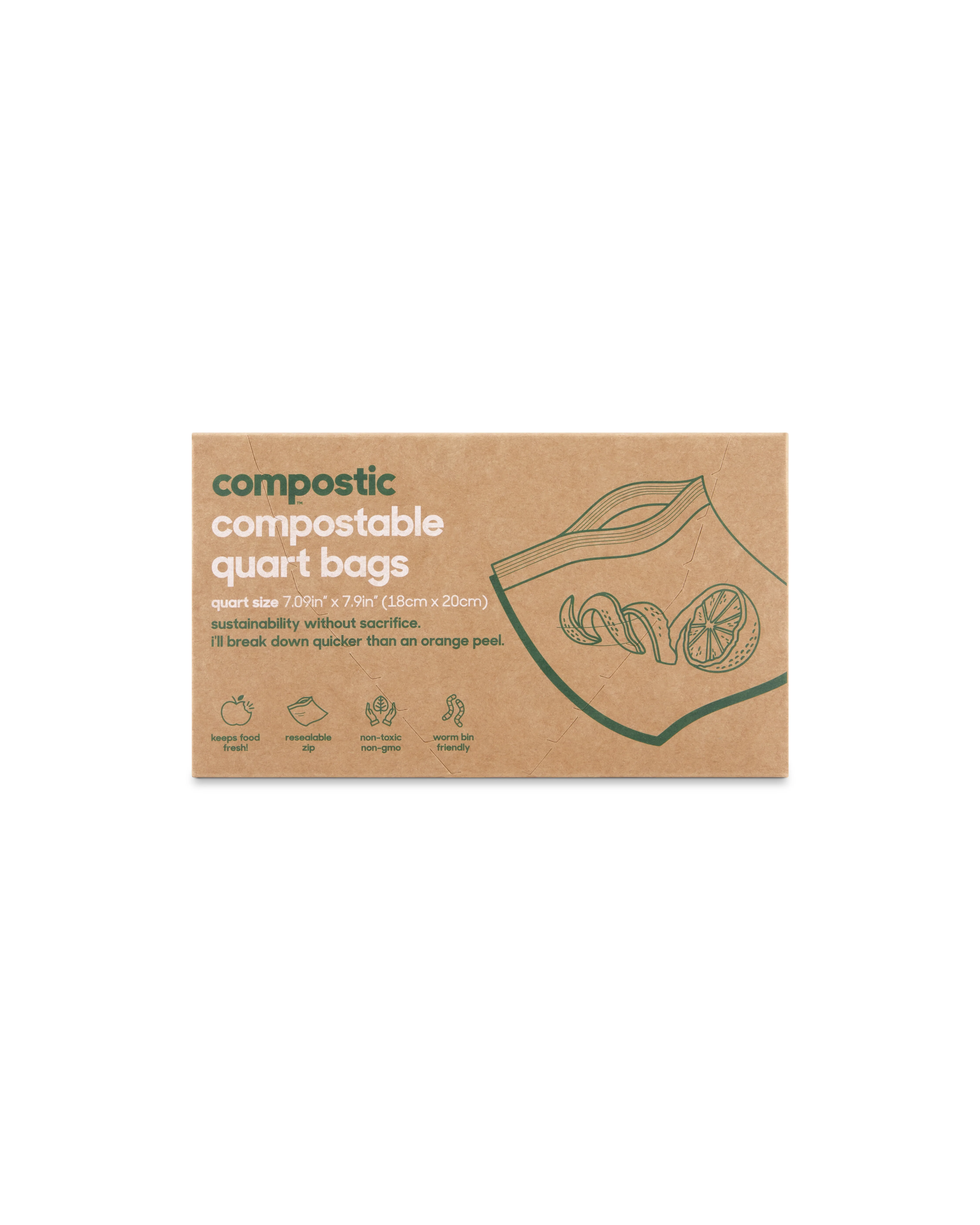 Carefully Designed Compostic Quart Bags Fashionable