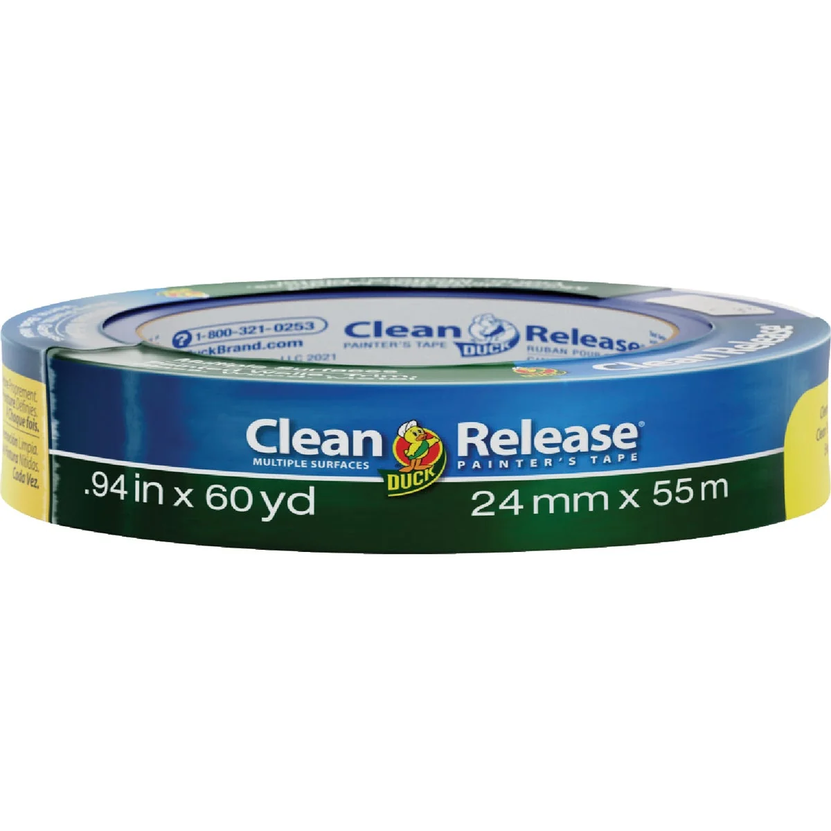 High-End Duck Clean Release .94 In. x 60 Yd. Blue Painters Tape Stylish