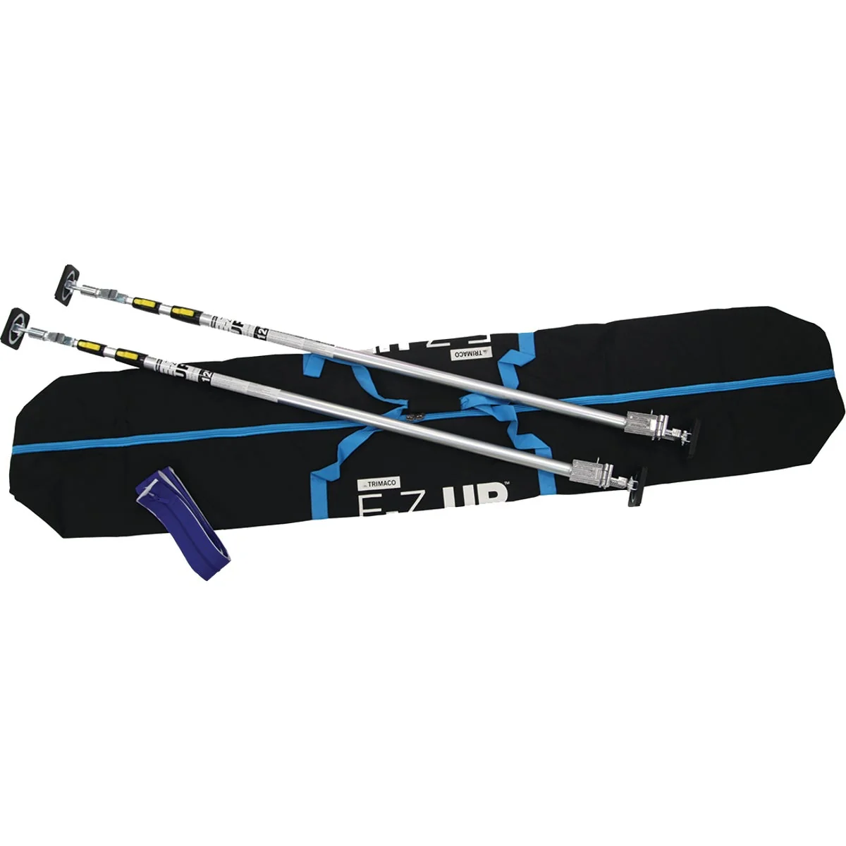 Recyclable Trimaco EZ-Up Heavy Duty Dust Containment Pole Kit With 2 12 Ft. Heavy Duty Poles Pole Bag and 1 Zipper Top-Quality
