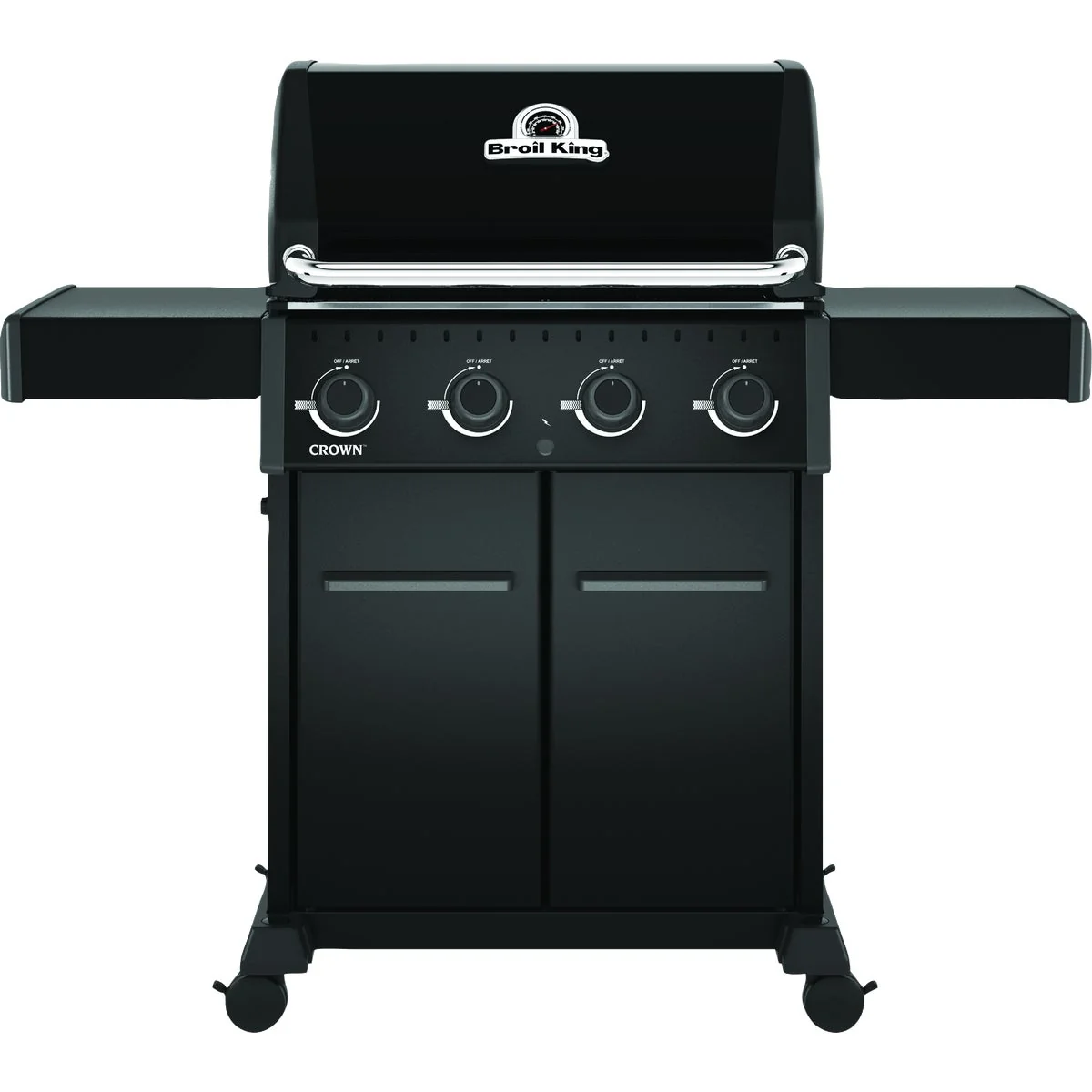 Sophisticated Broil King Crown 420 Shadow 4-Burner Natural Gas Grill Sustainable