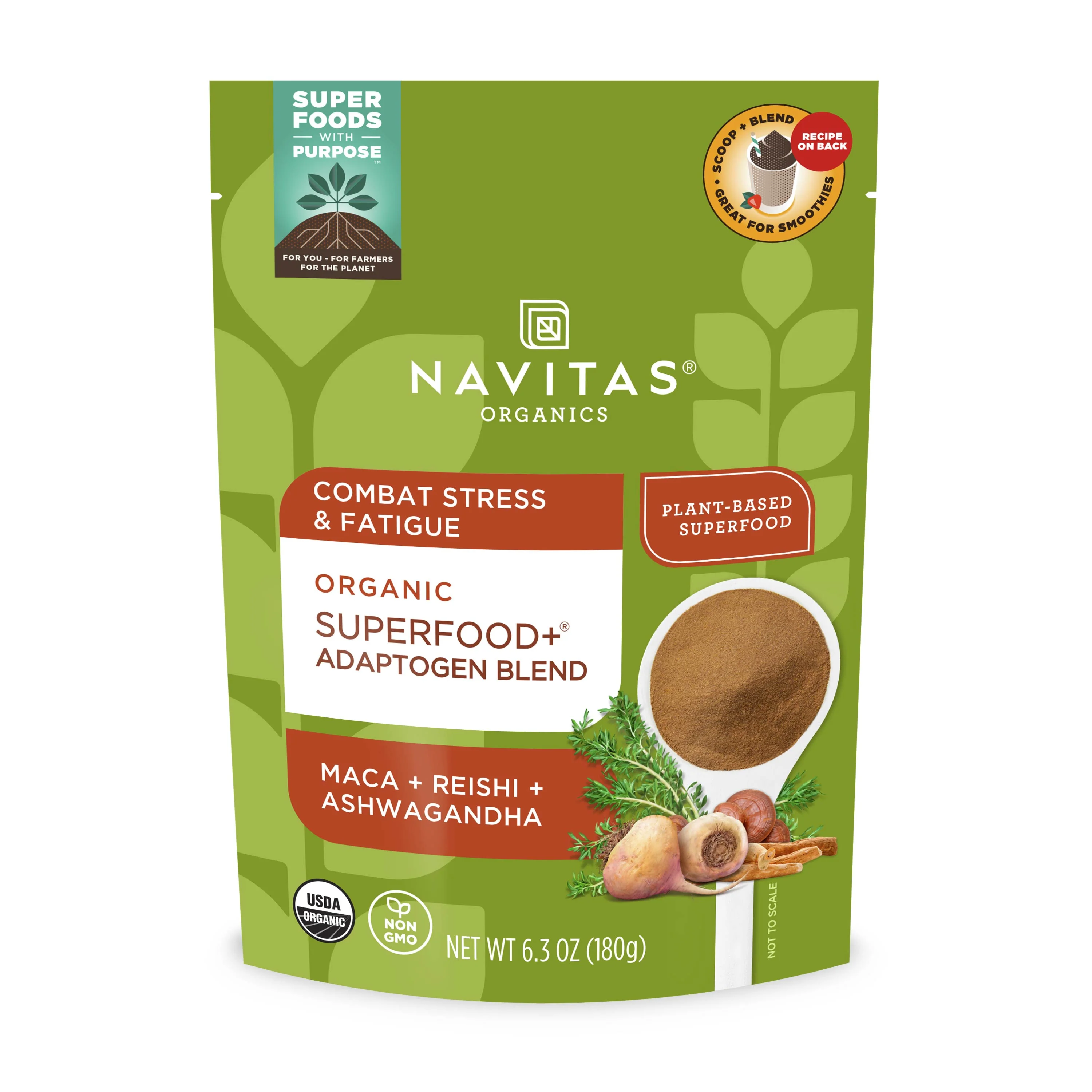 Powerful Navitas Organics Organic Adaptogen Blend High-Grade