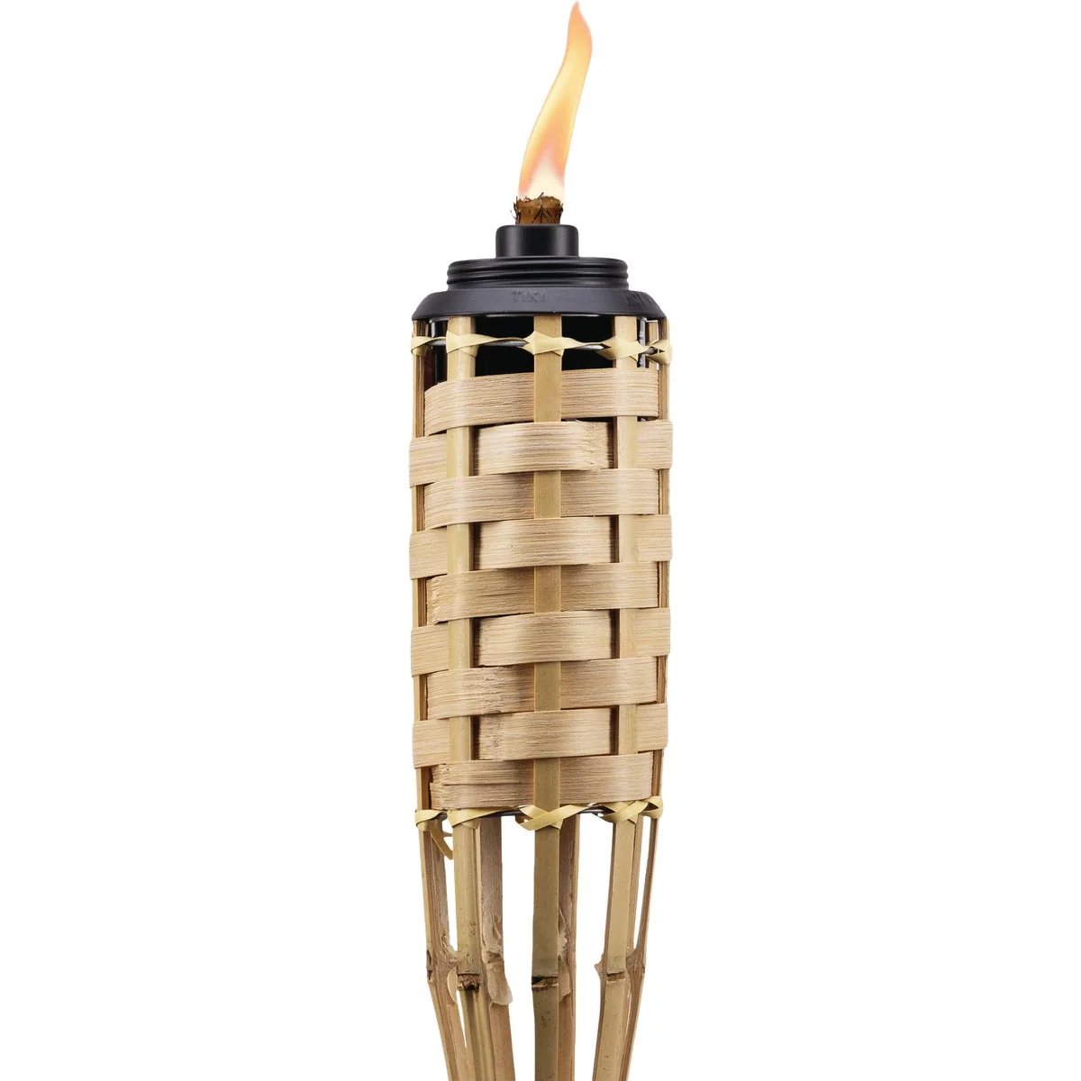 Smart TIKI 57 In. Weather Resistant Coated Bamboo Torch Lightweight
