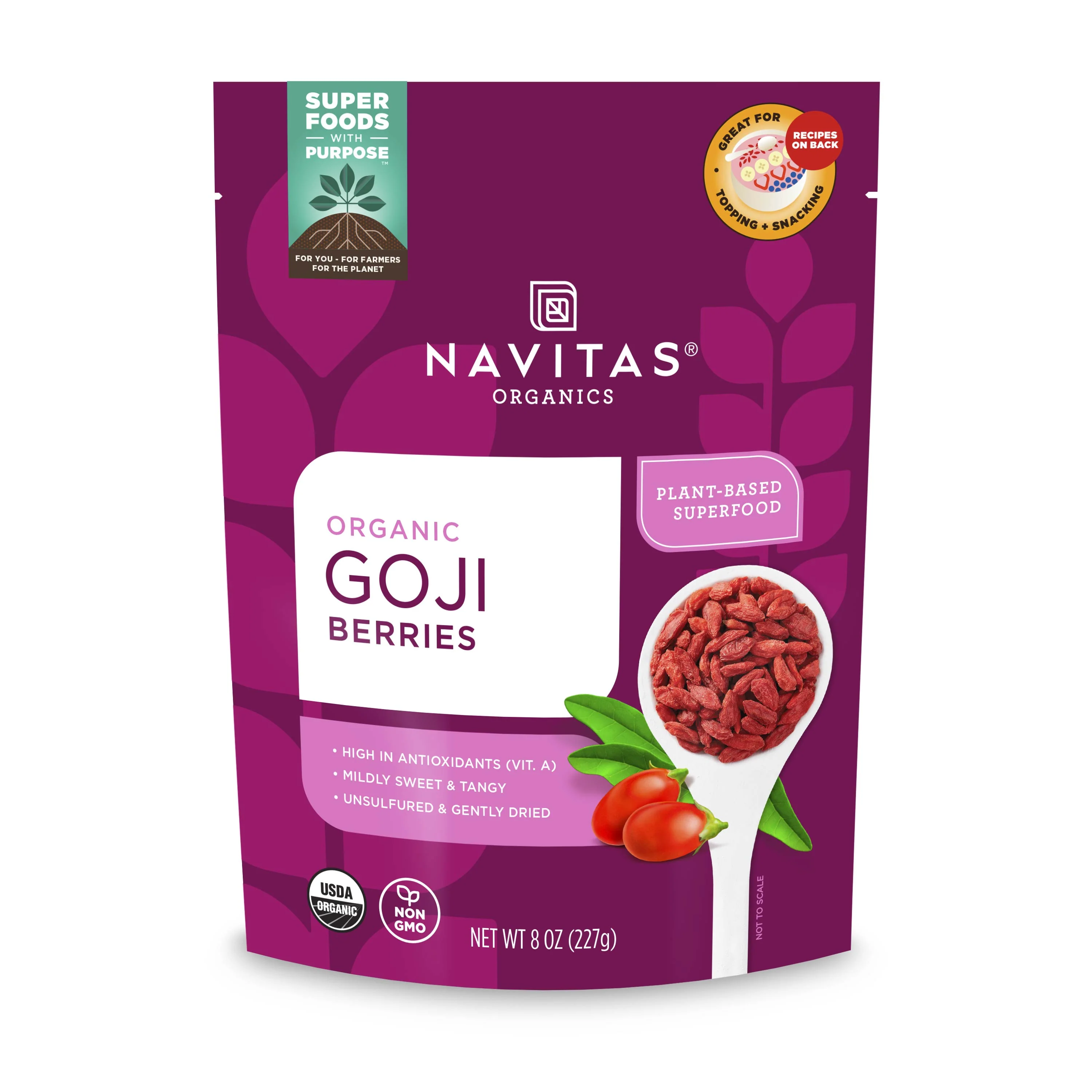 Original Design Navitas Organics Organic Goji Berries Clean