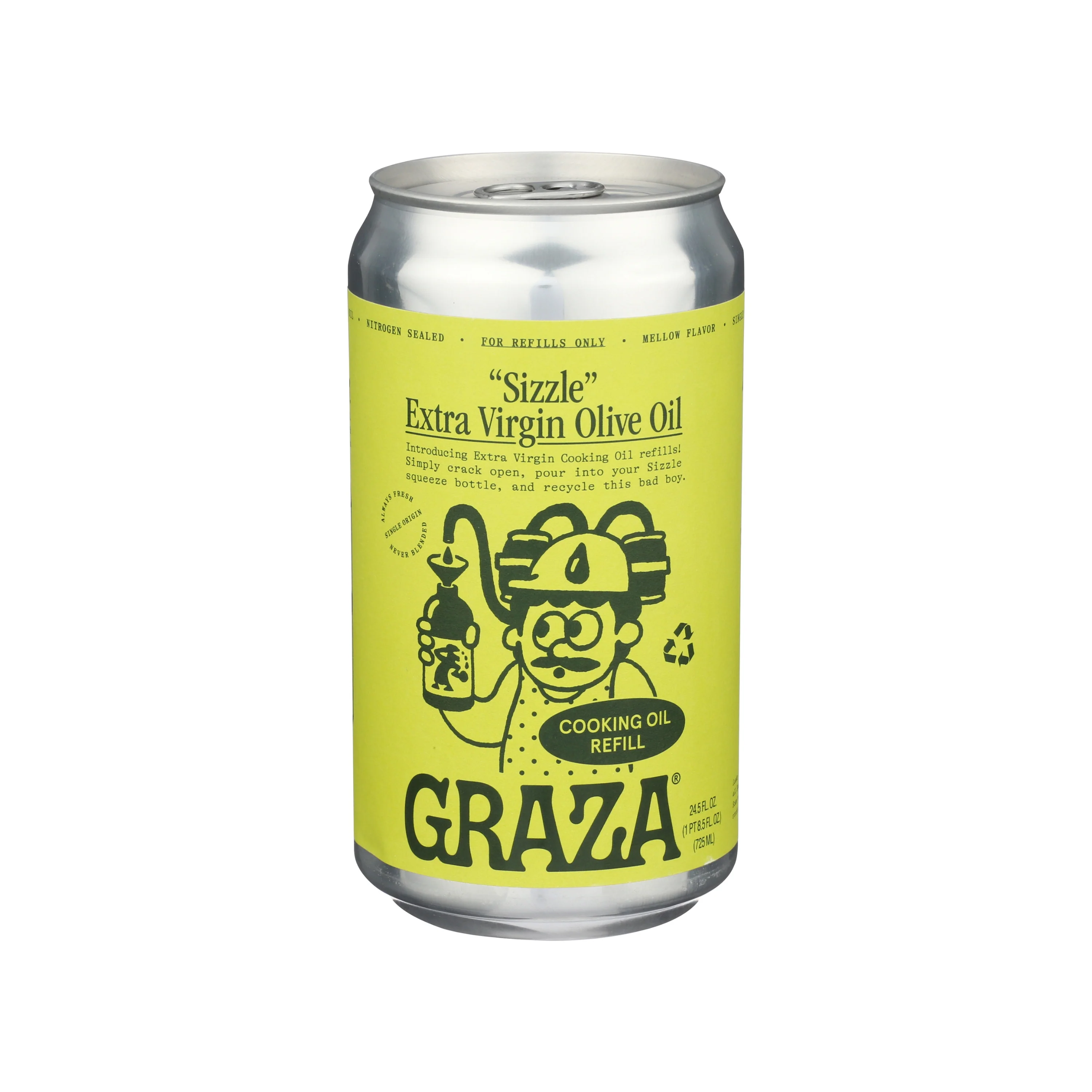 Outstanding Graza Sizzle Extra Virgin Olive Oil - Refill Detailed