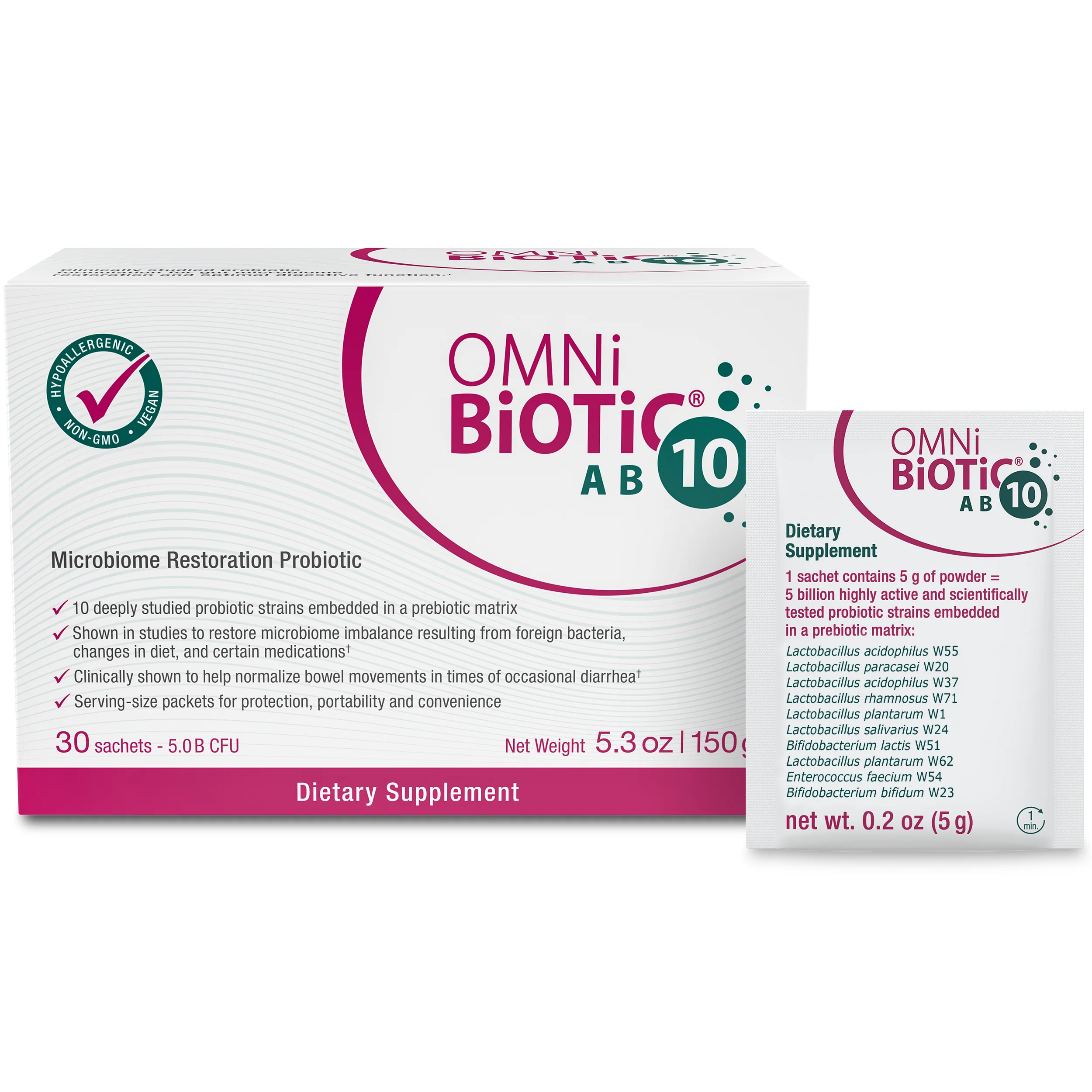 Quality Omni-Biotic AB10 Detailed