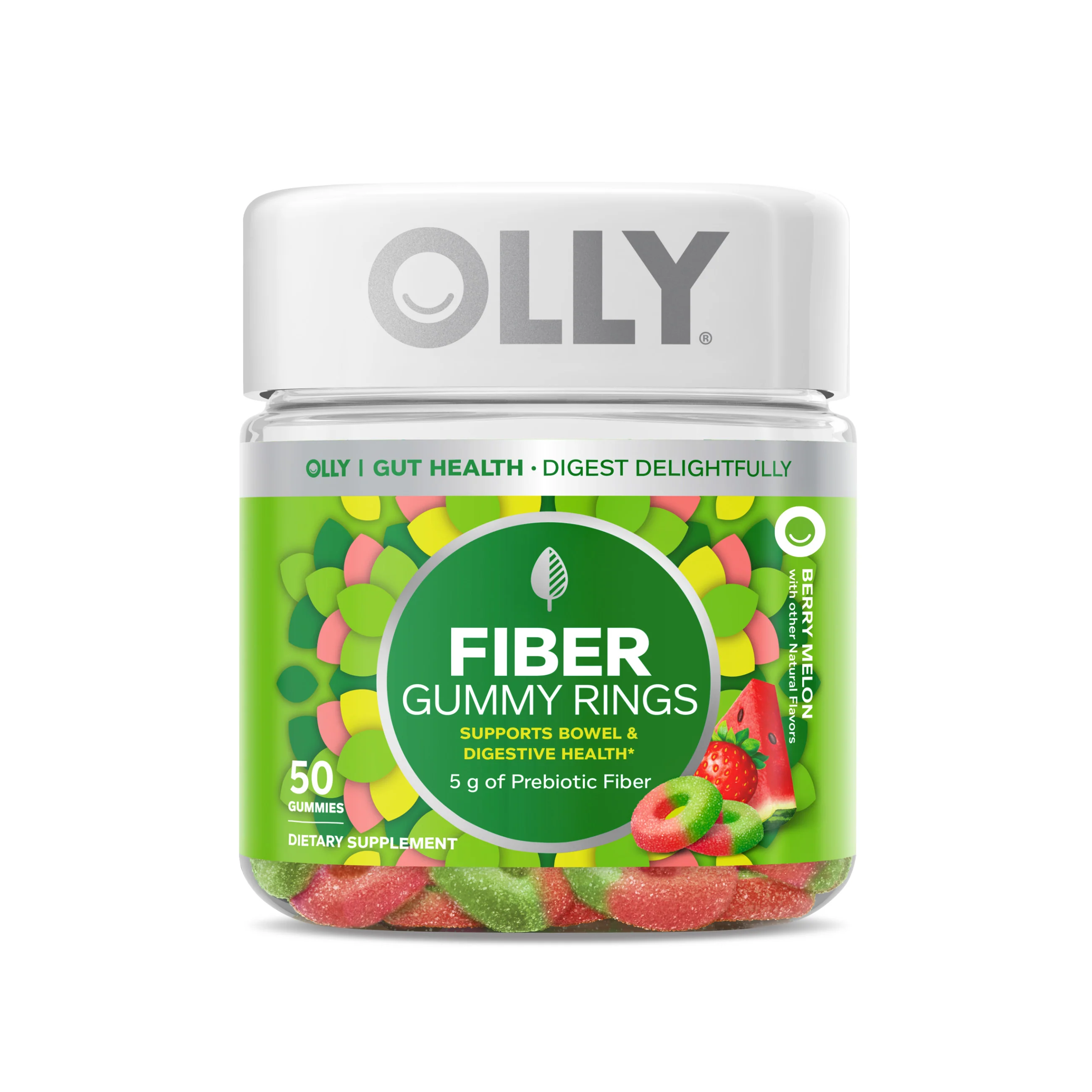 Fine OLLY Fiber Gummy Rings Quality