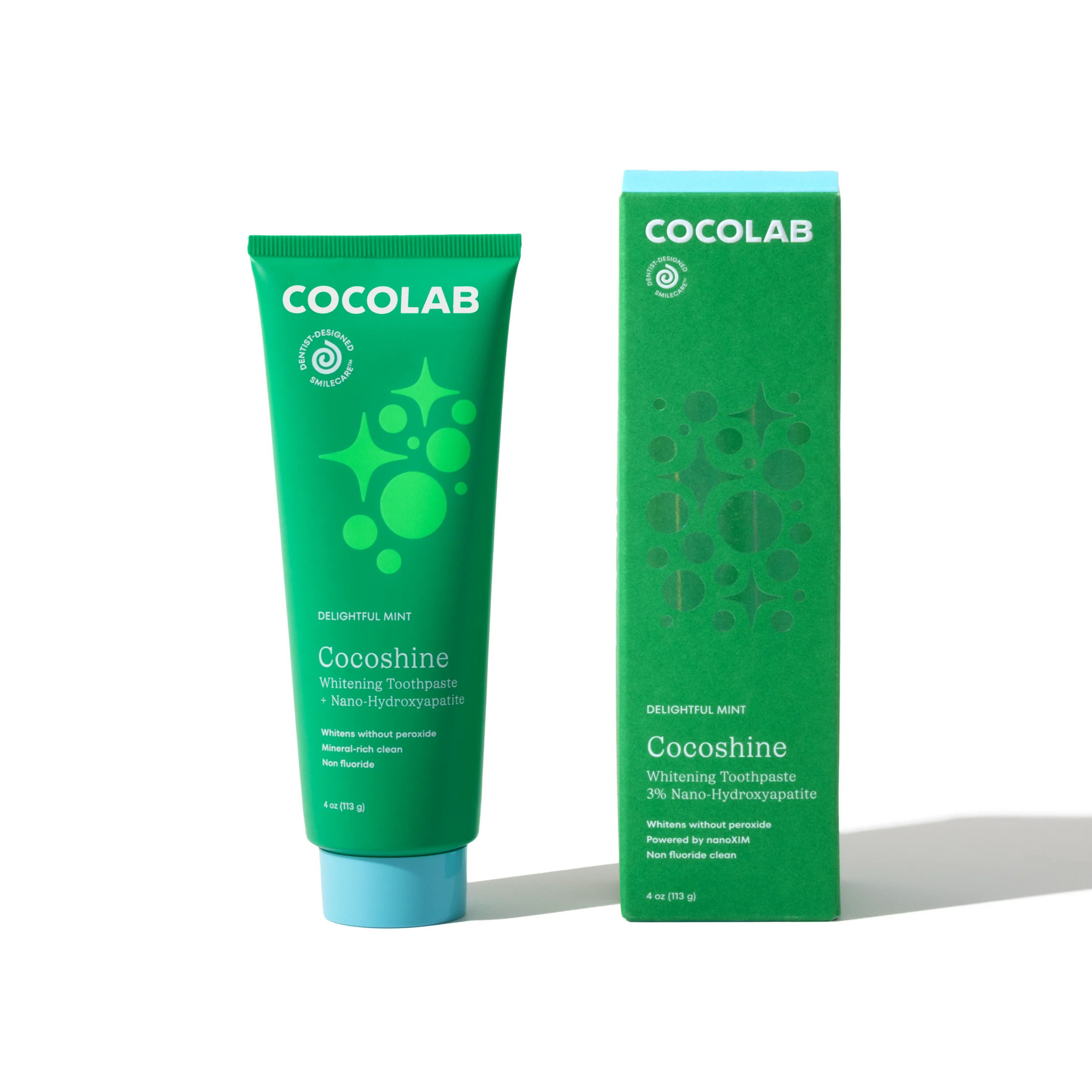 Organic COCOLAB Cocoshine Whitening Toothpaste - Fluoride Crafted