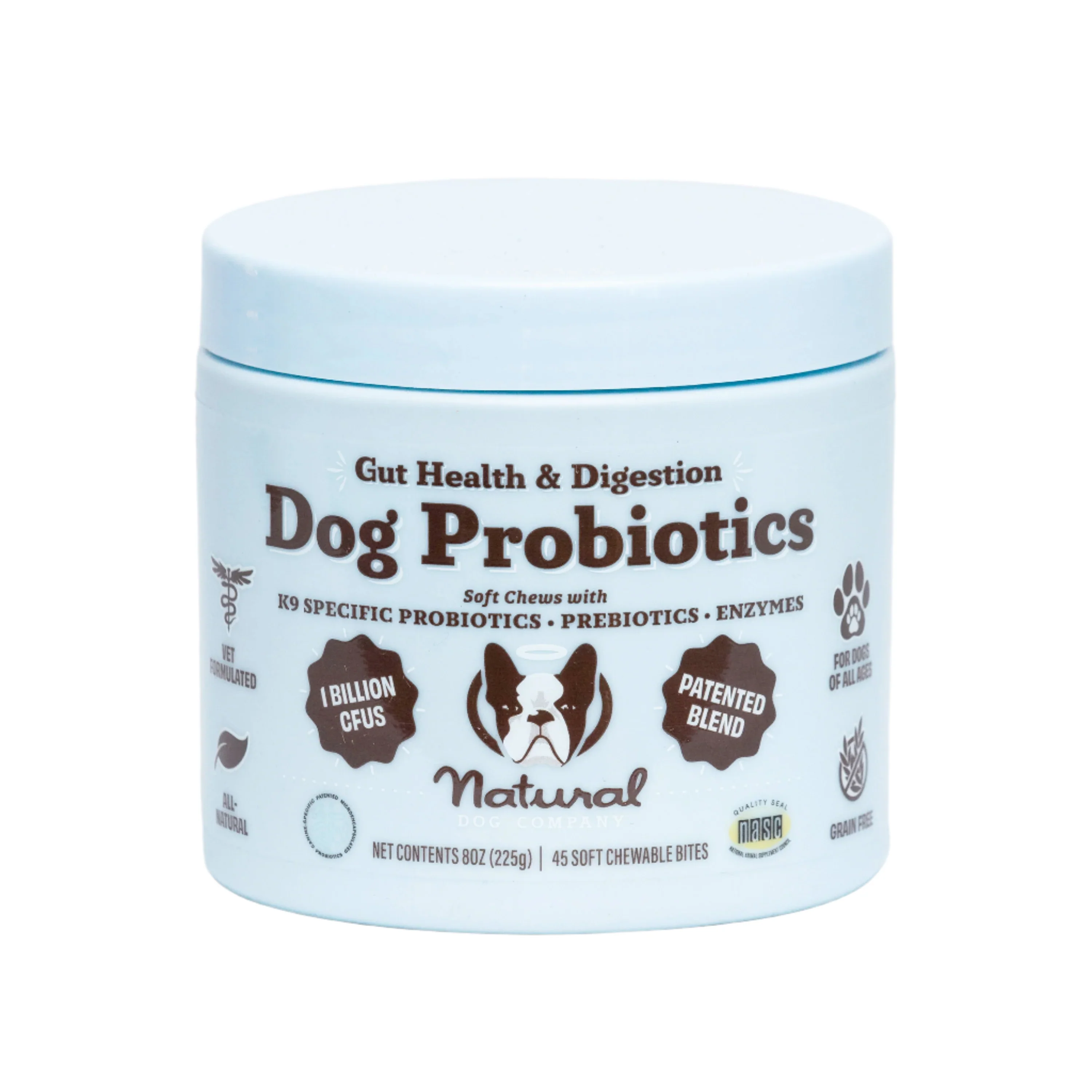 Green Natural Dog Company Gut Health Digestion Dog Probiotics Exclusive