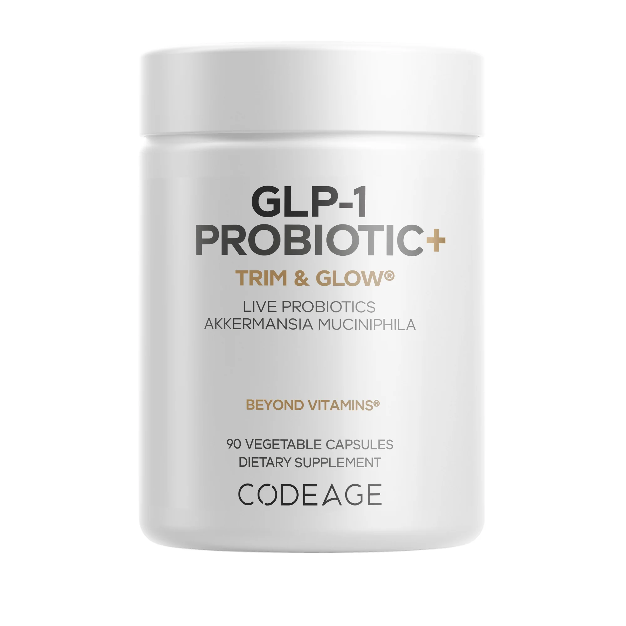 Fine Crafted Codeage GLP-1 Probiotic Capsules First-Class