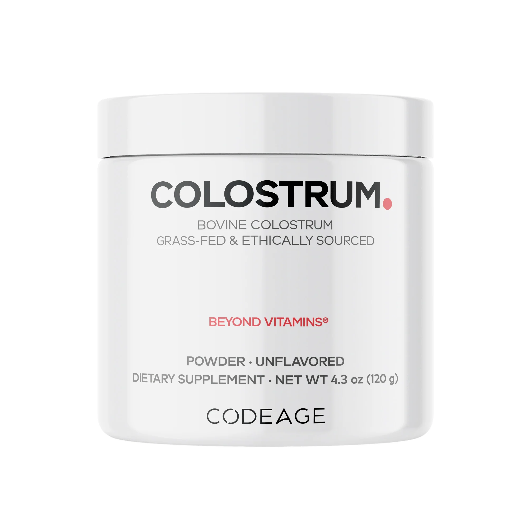 Solid Codeage Colostrum Powder Expertly Made