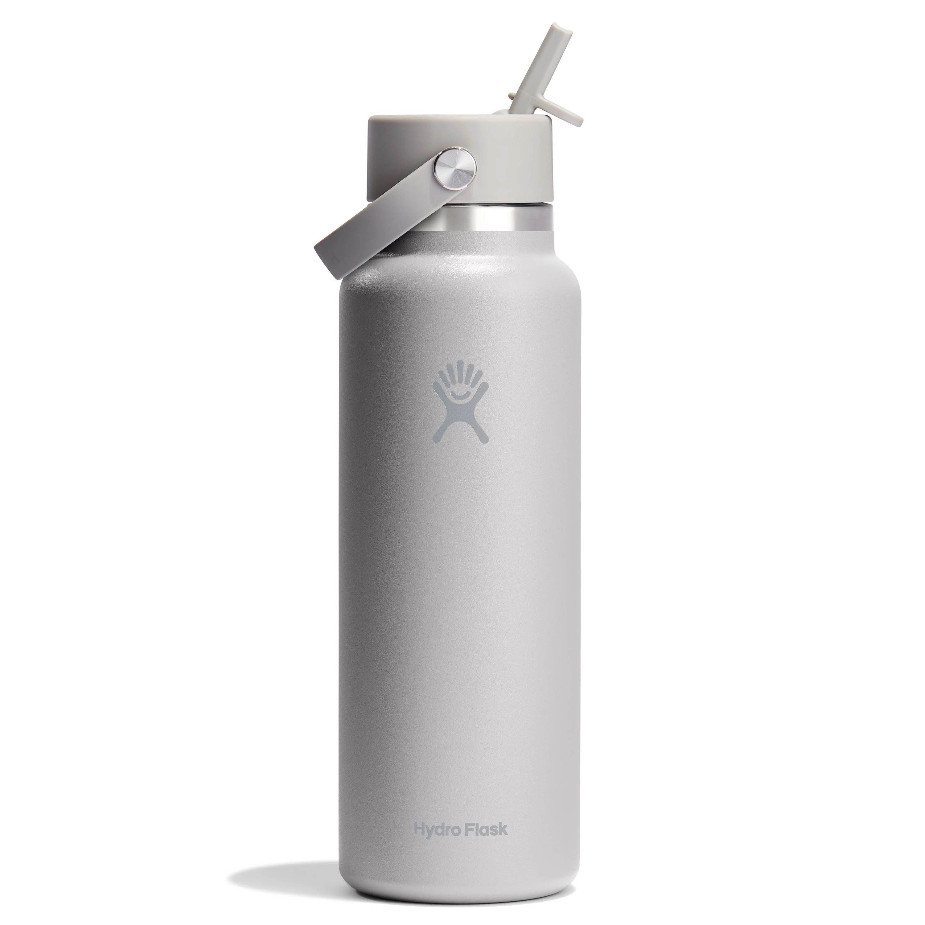 World-Class Hydro Flask Wide Mouth Bottle with Flex Straw Cap 40 oz Stylish