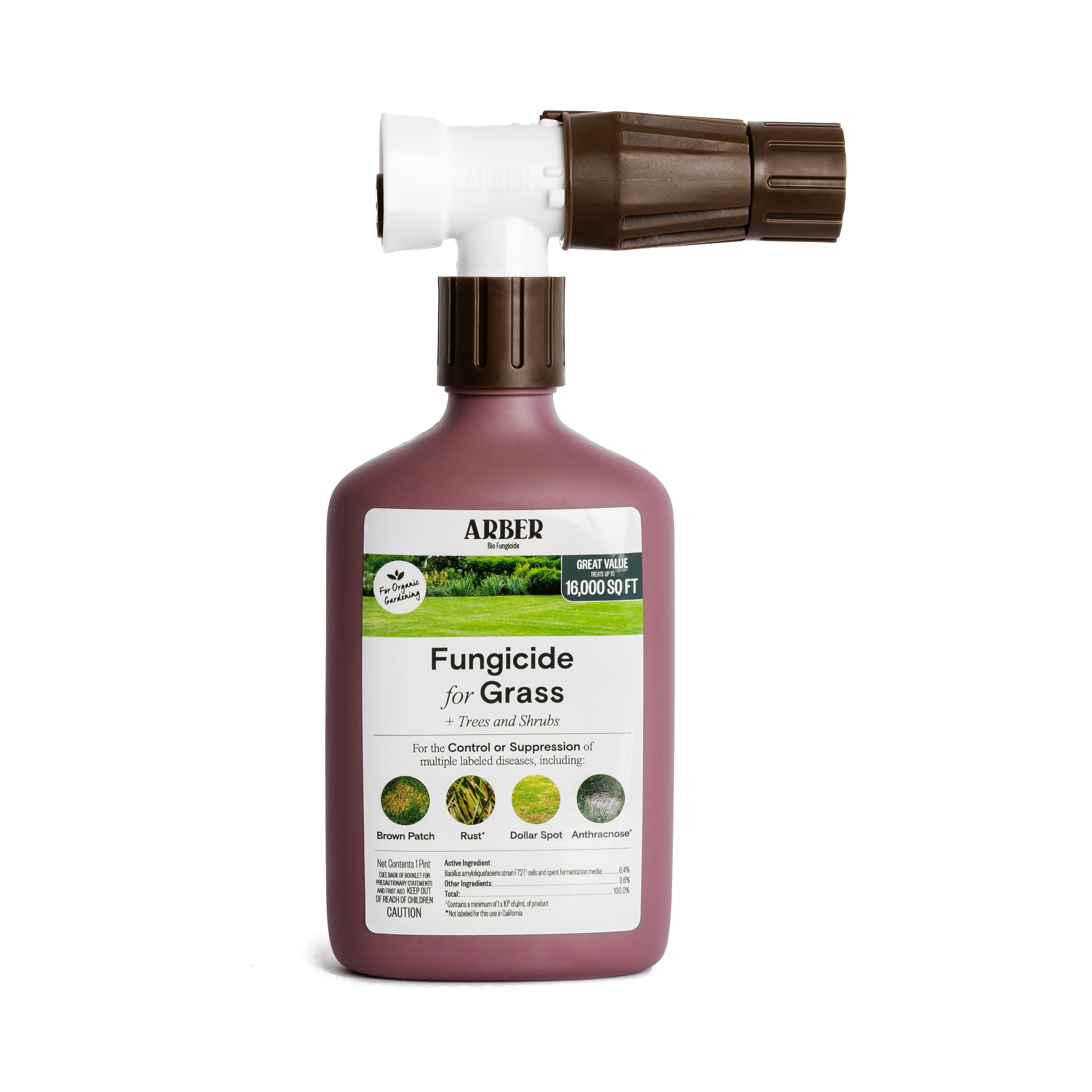 Clean Arber Organic Fungicide for Lawn Tree and Shrubs RTS Durable