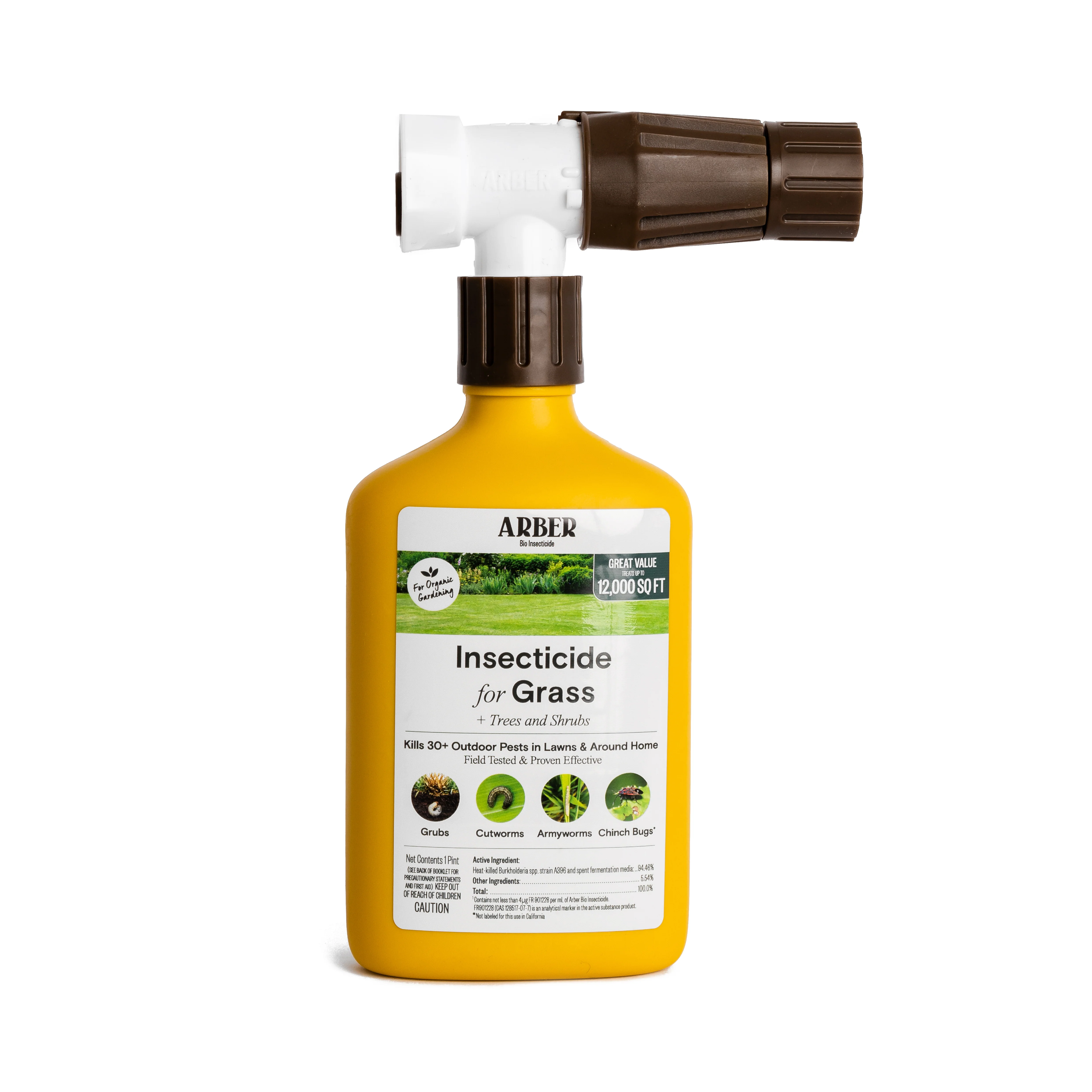 Exceptional Arber Organic Insecticide for Lawn Tree and Shrub RTS Flexible