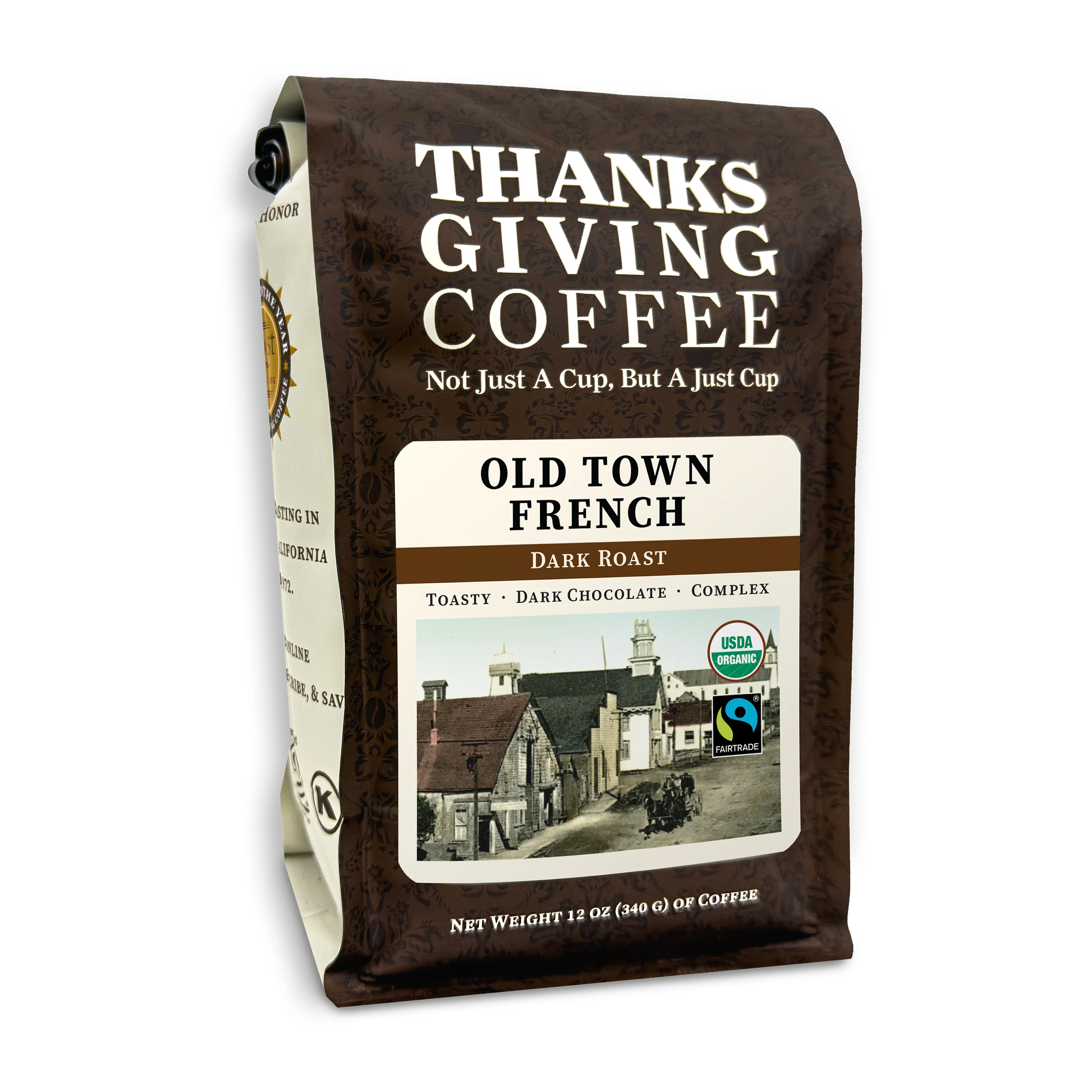 Reliable Thanksgiving Coffee Organic Old Town French Whole Bean Coffee Exceptional
