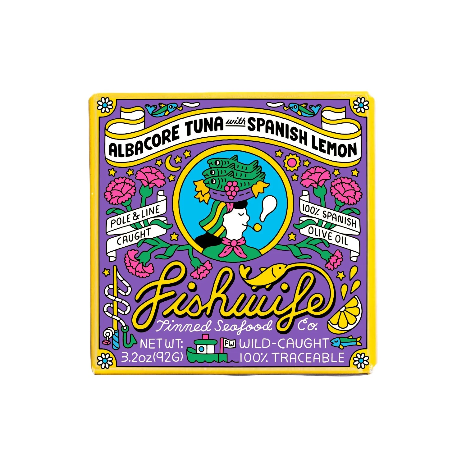 Long-Lasting Fishwife Albacore Tuna with Spanish Lemon Dependable