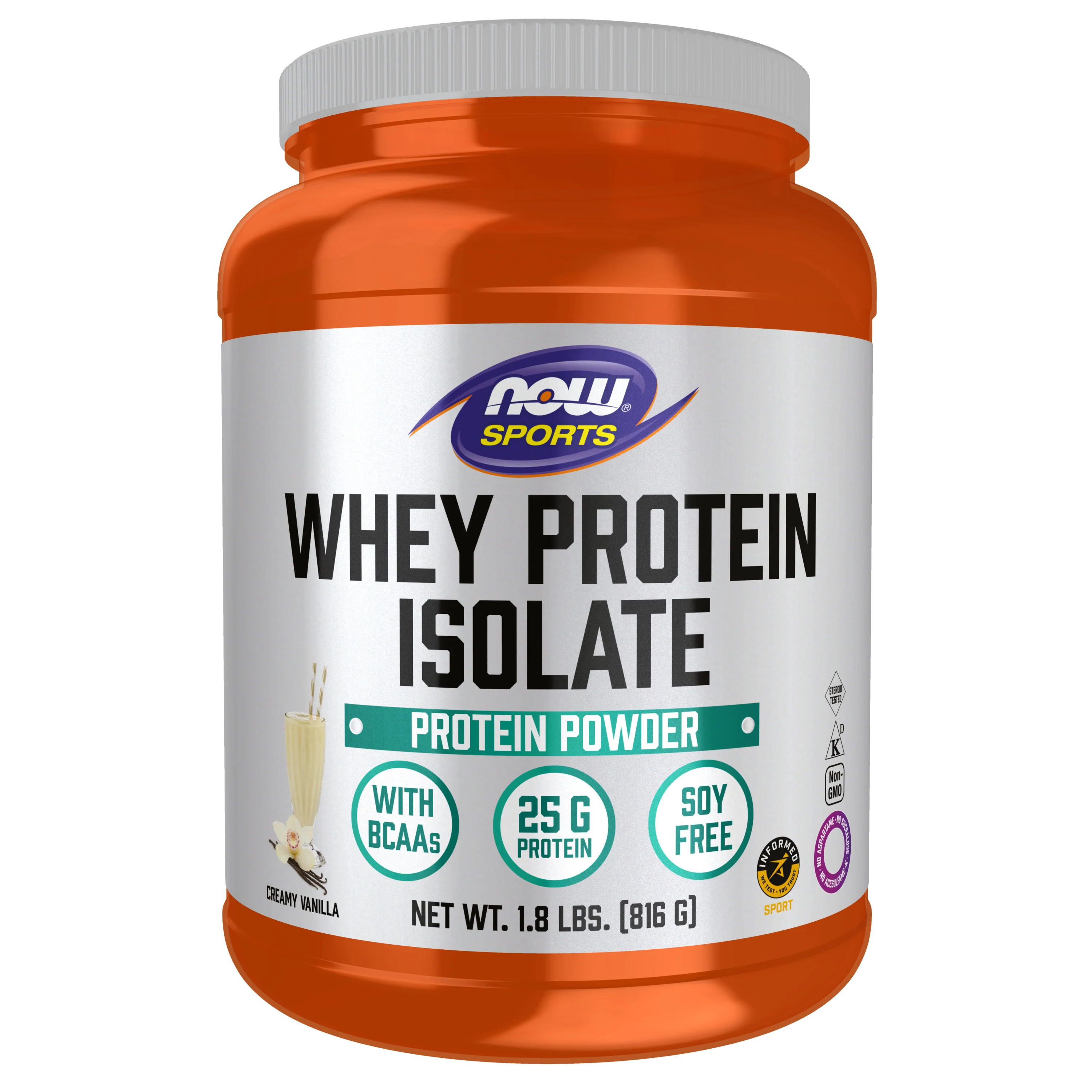 Modern NOW Foods Whey Protein Isolate Minimalist