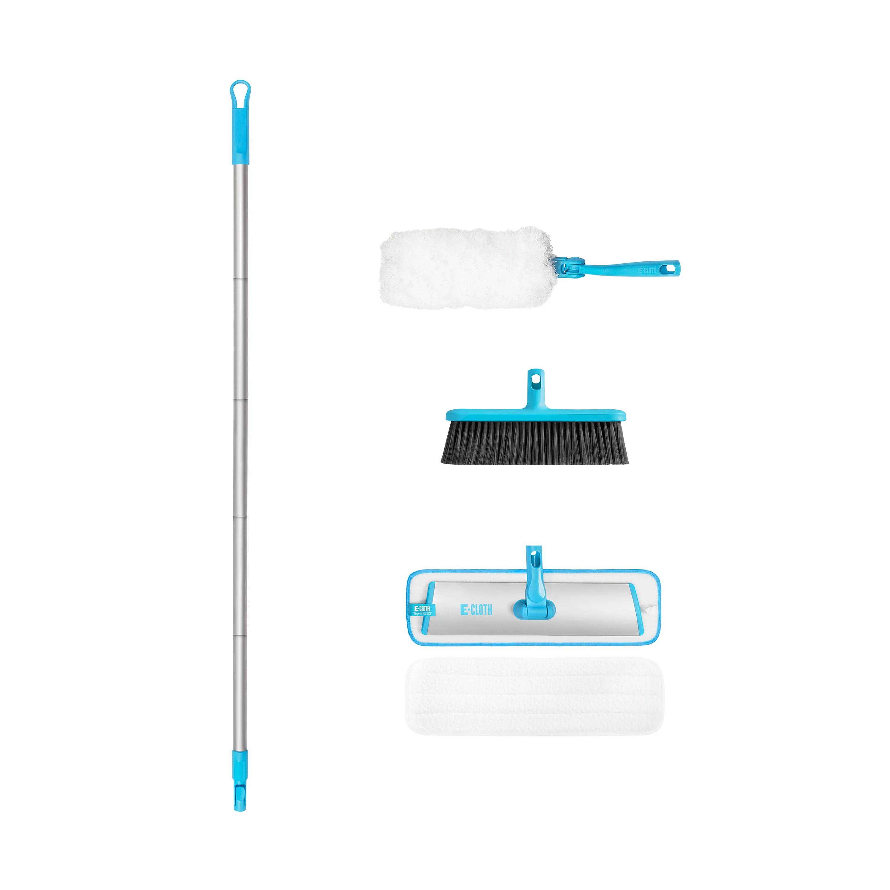 Premium E-Cloth Easy-Click Home Cleaning Set Enhanced