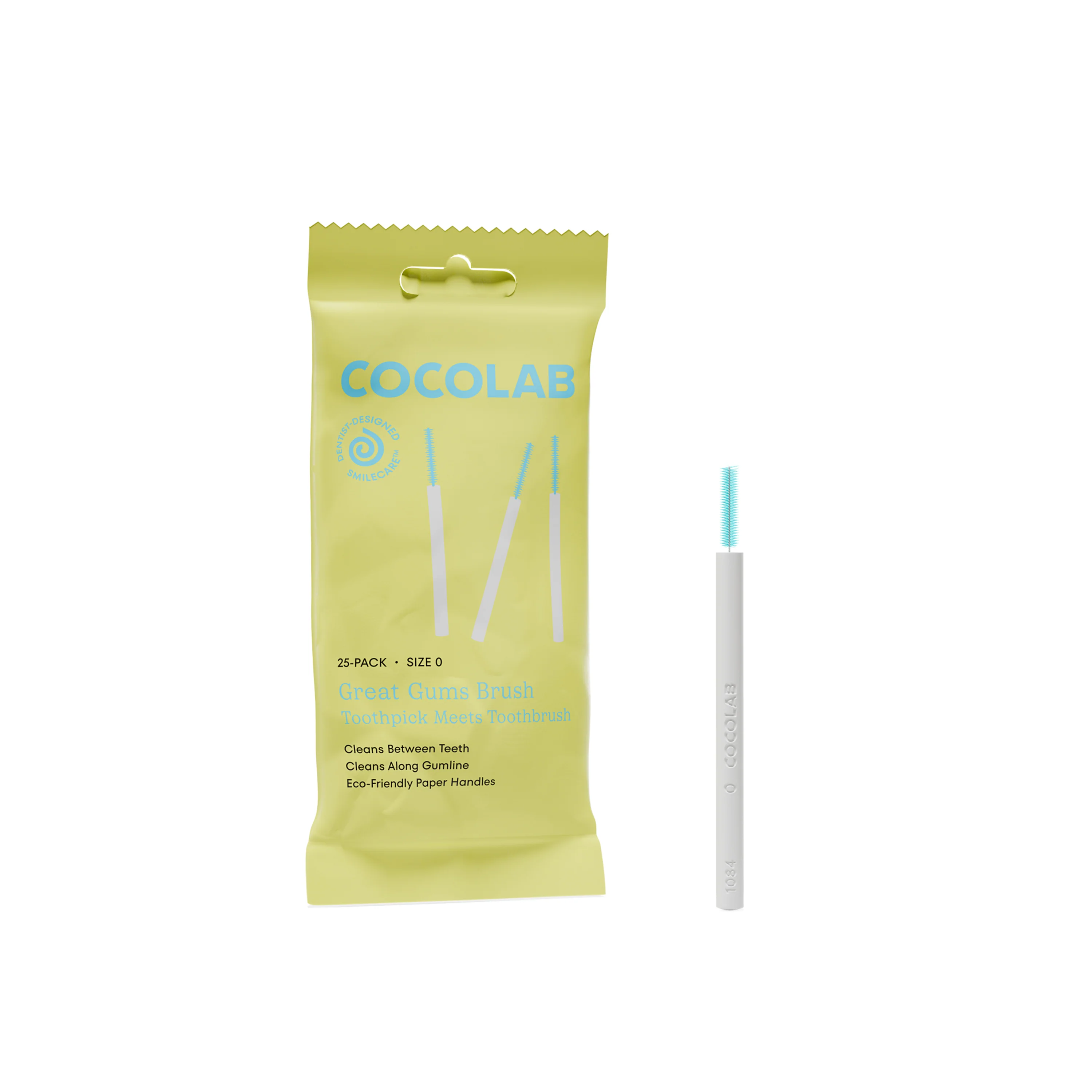 Fine Crafted COCOLAB Great Gums Brush Excellent