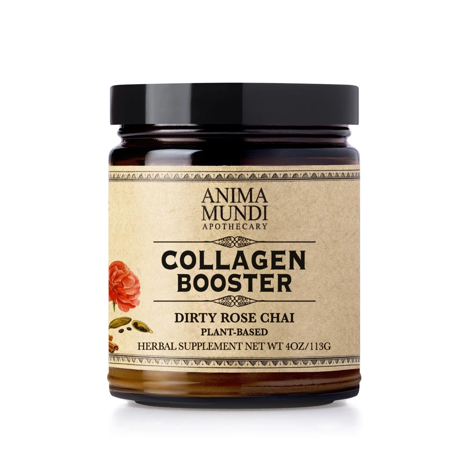 Authentic Anima Mundi COLLAGEN BOOSTER Powder Dirty Rose Chai Artisan
