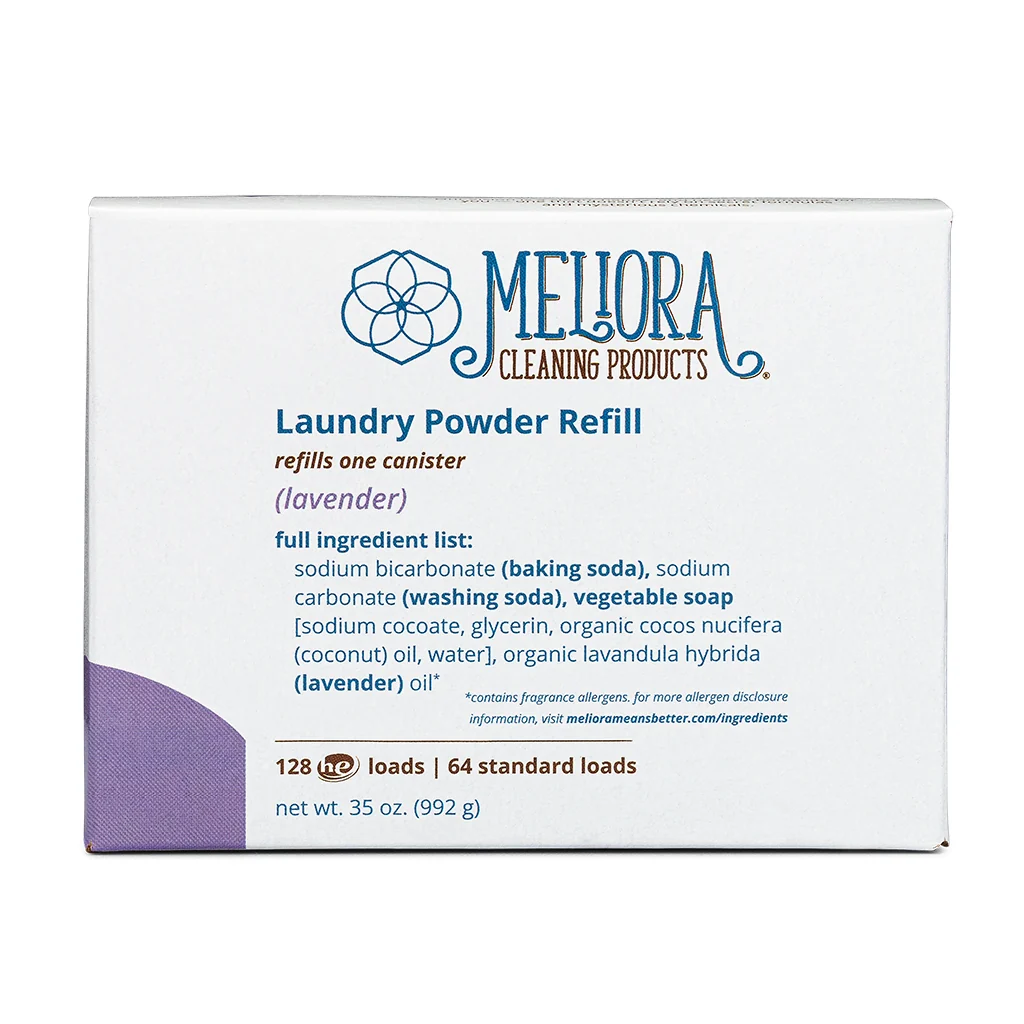 Responsible Meliora Laundry Powder Refill Original Design