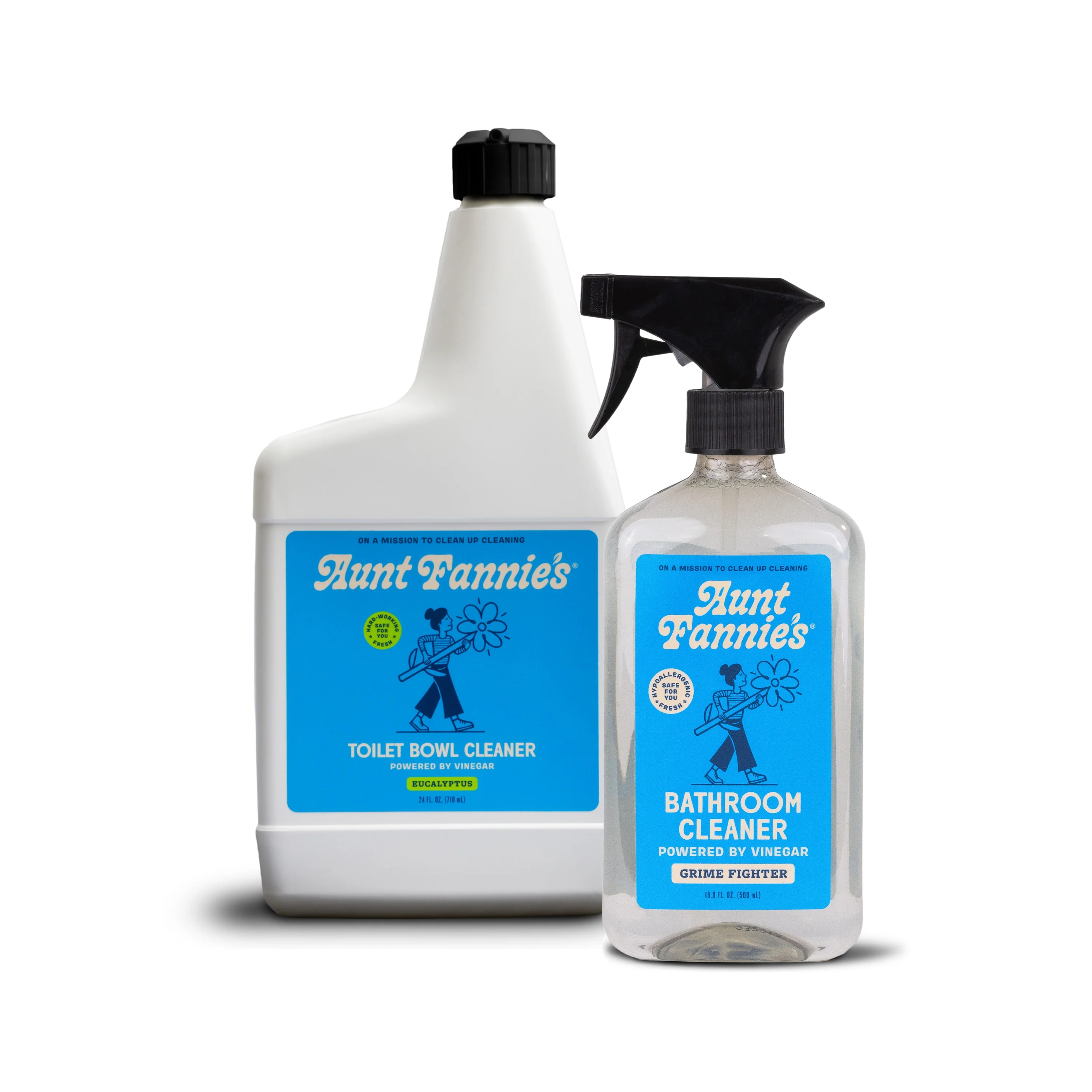 Authentic Aunt Fannie's Buy a Toilet Bowl Cleaner Get a Bathroom Cleaner Flexible
